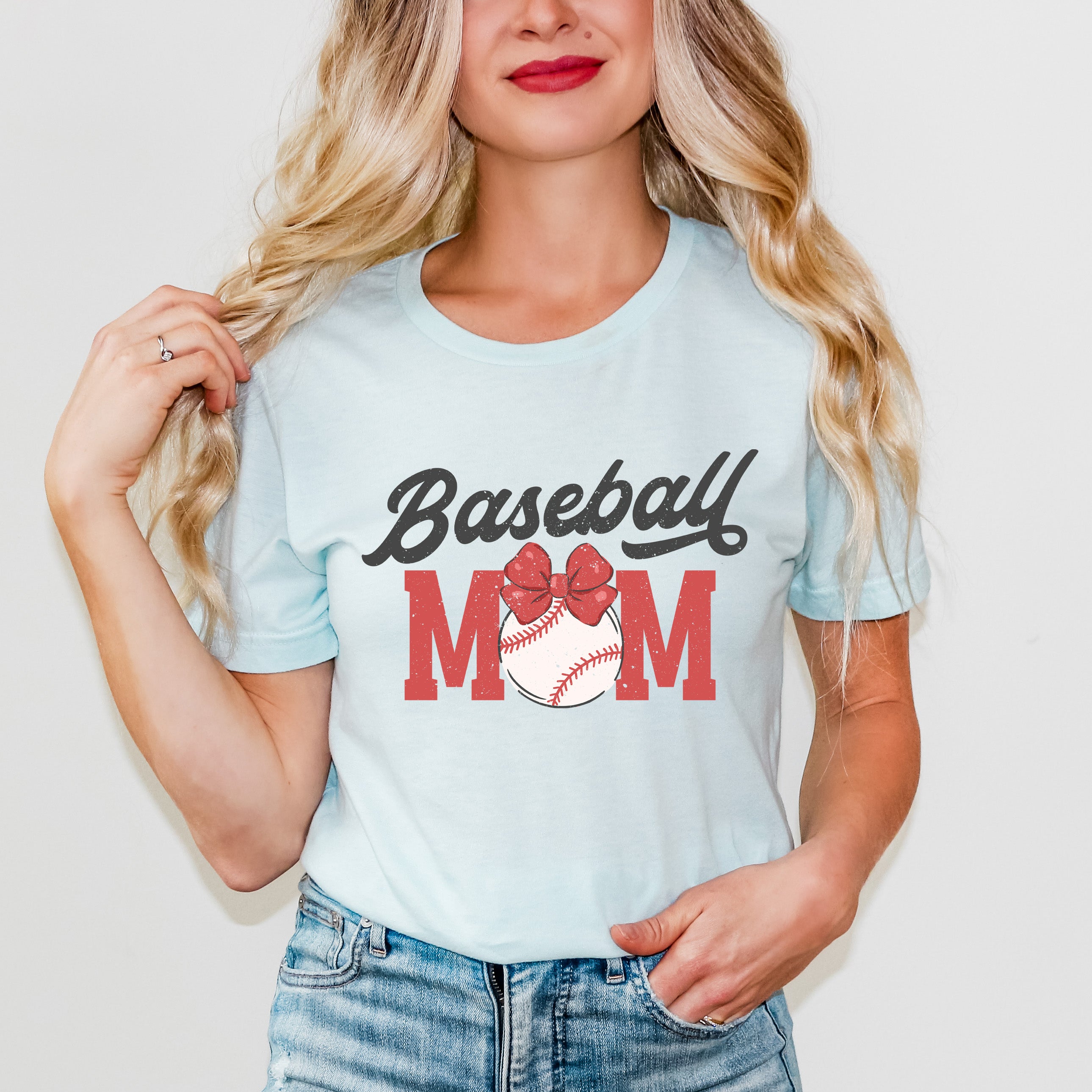 Coquette Baseball Mom | Short Sleeve Graphic Tee