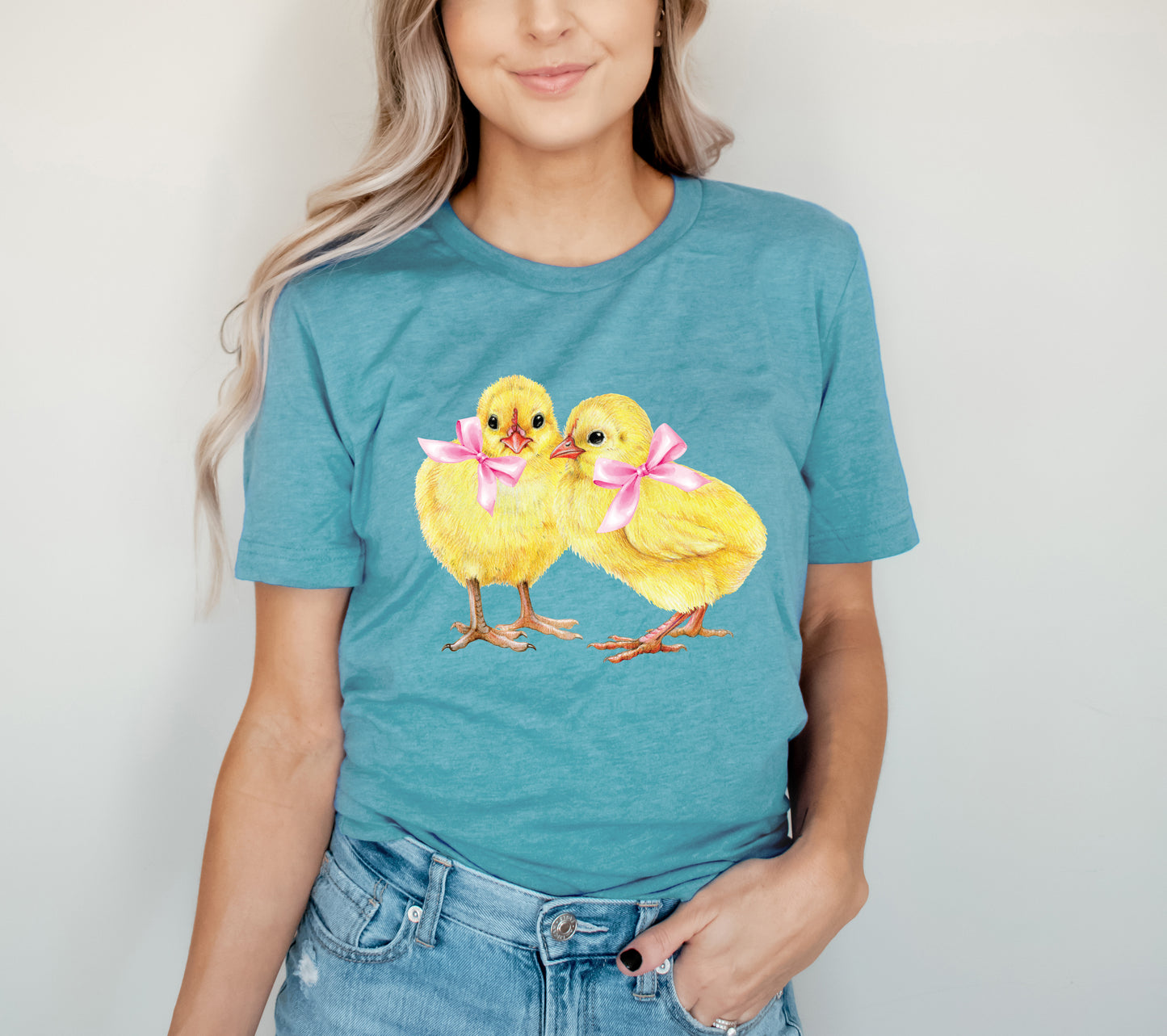Coquette Yellow Chicks | Short Sleeve Graphic Tee