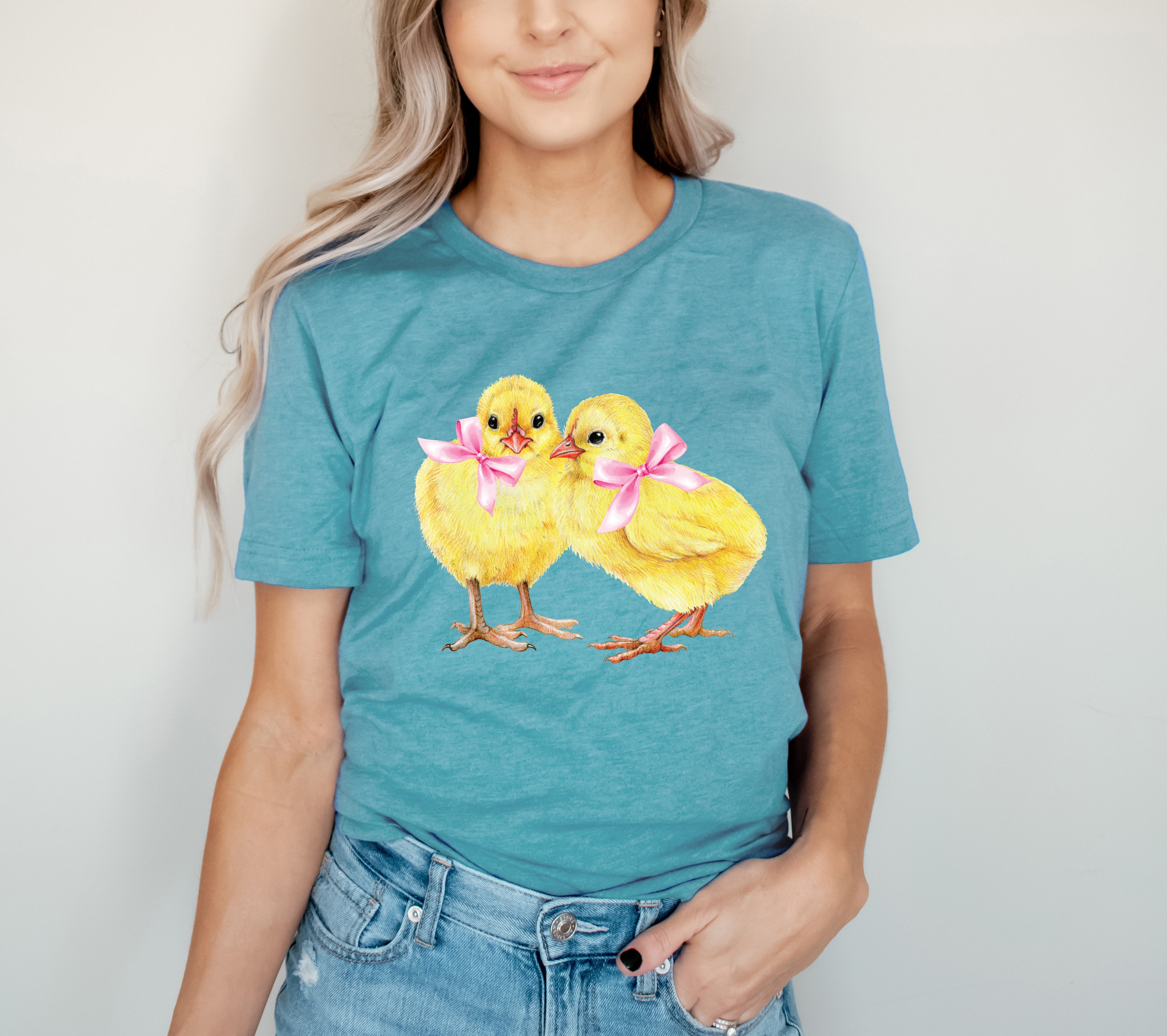 Coquette Yellow Chicks | Short Sleeve Graphic Tee