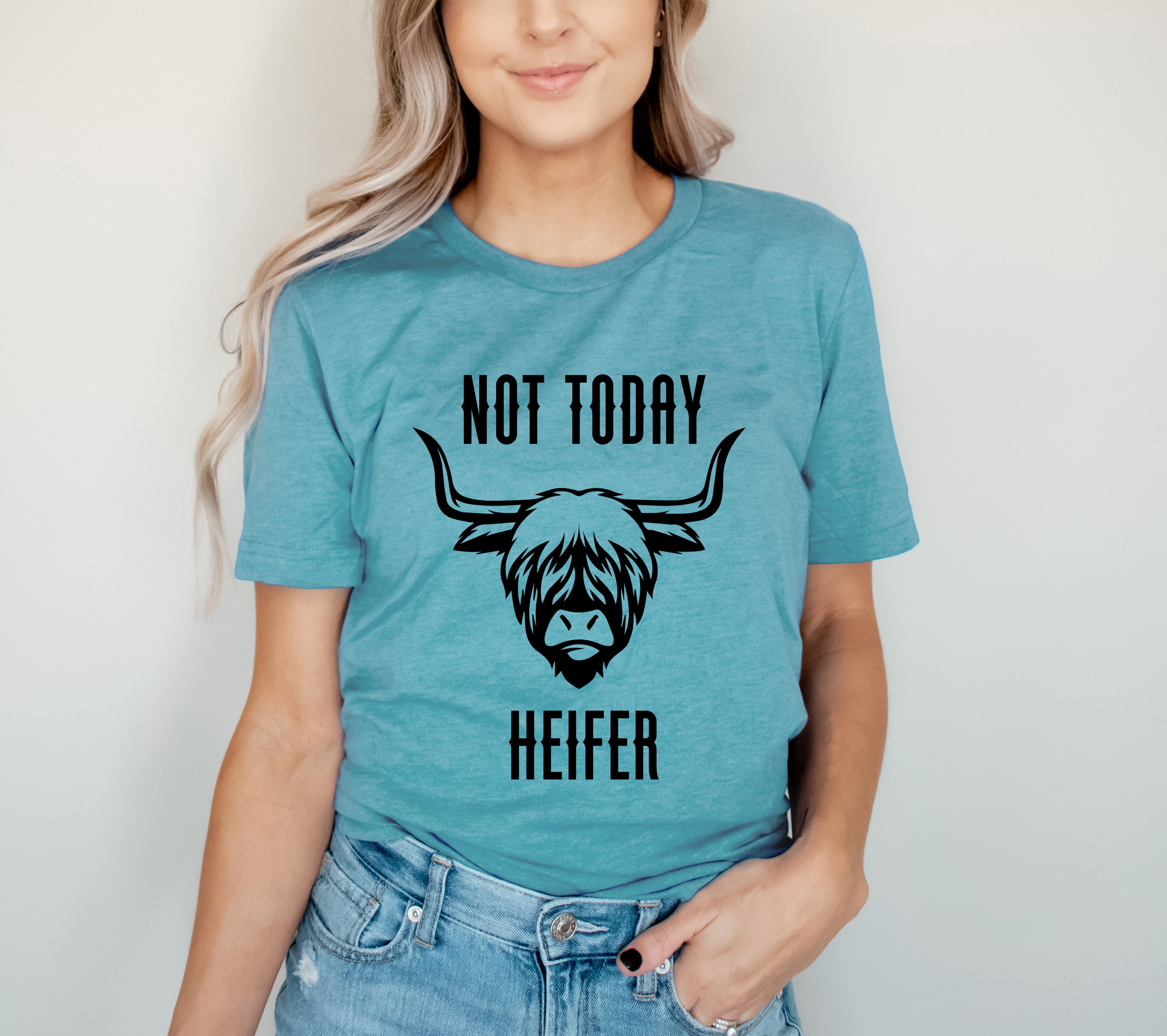 Not Today Heifer | Short Sleeve Graphic Tee