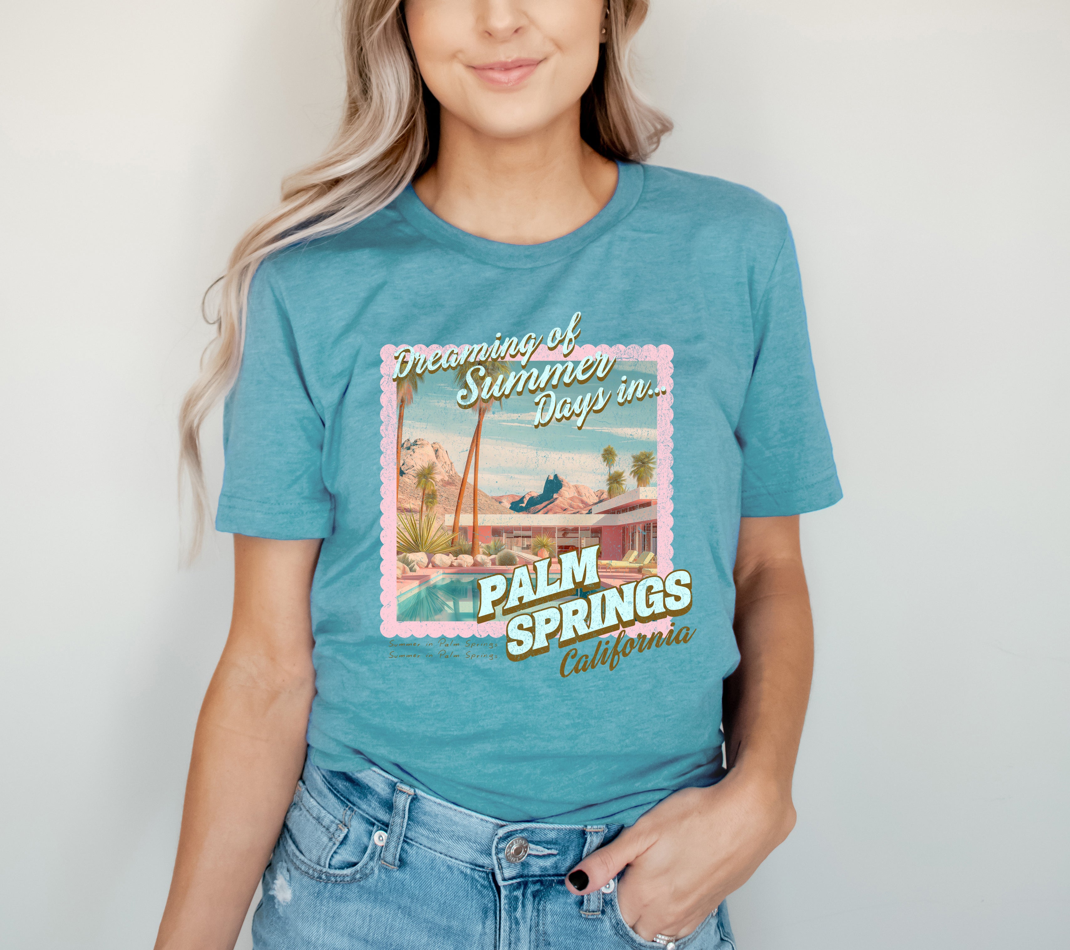 Dreaming Of Palm Springs | Short Sleeve Crew Neck