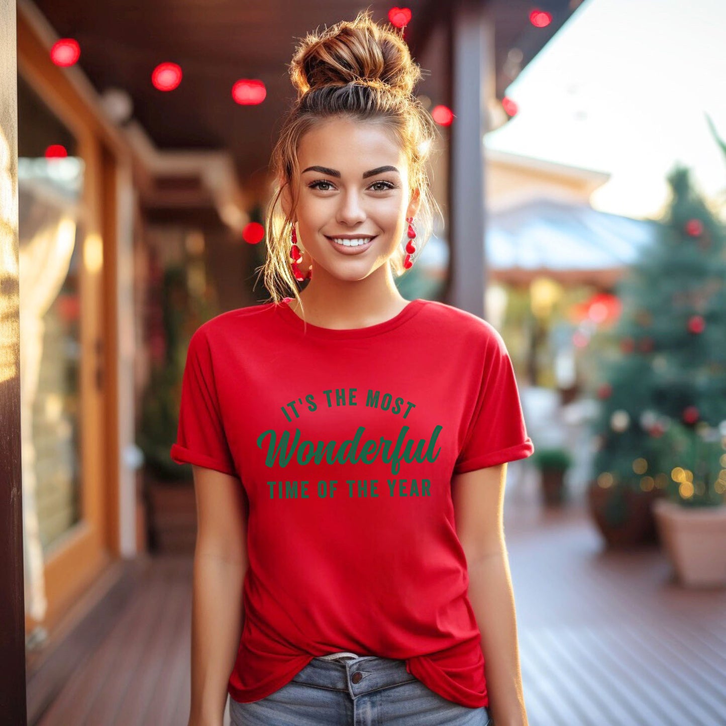 It's The Most Wonderful Time Of The Year | Short Sleeve Crew Neck