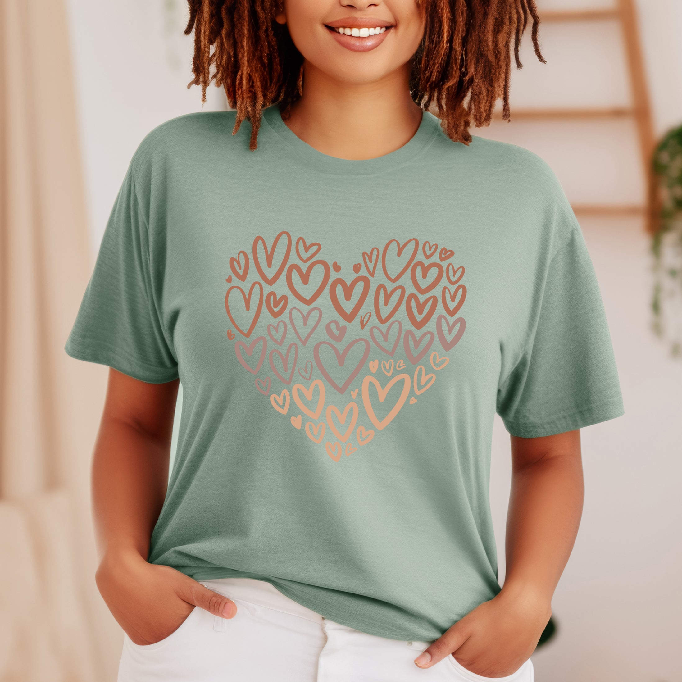 Black History Hearts | Short Sleeve Graphic Tee