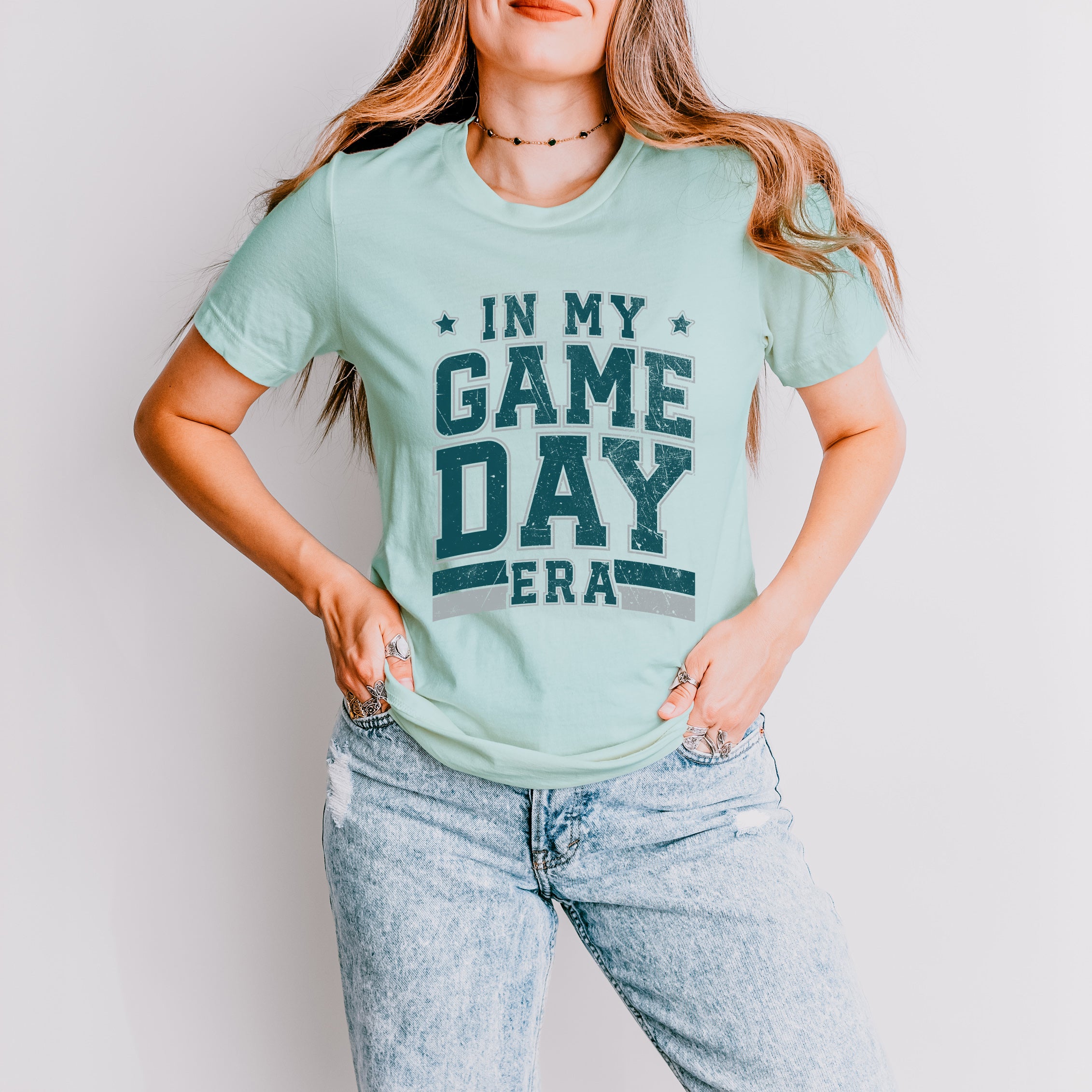 In My Game Day Era - Green | Short Sleeve Graphic Tee
