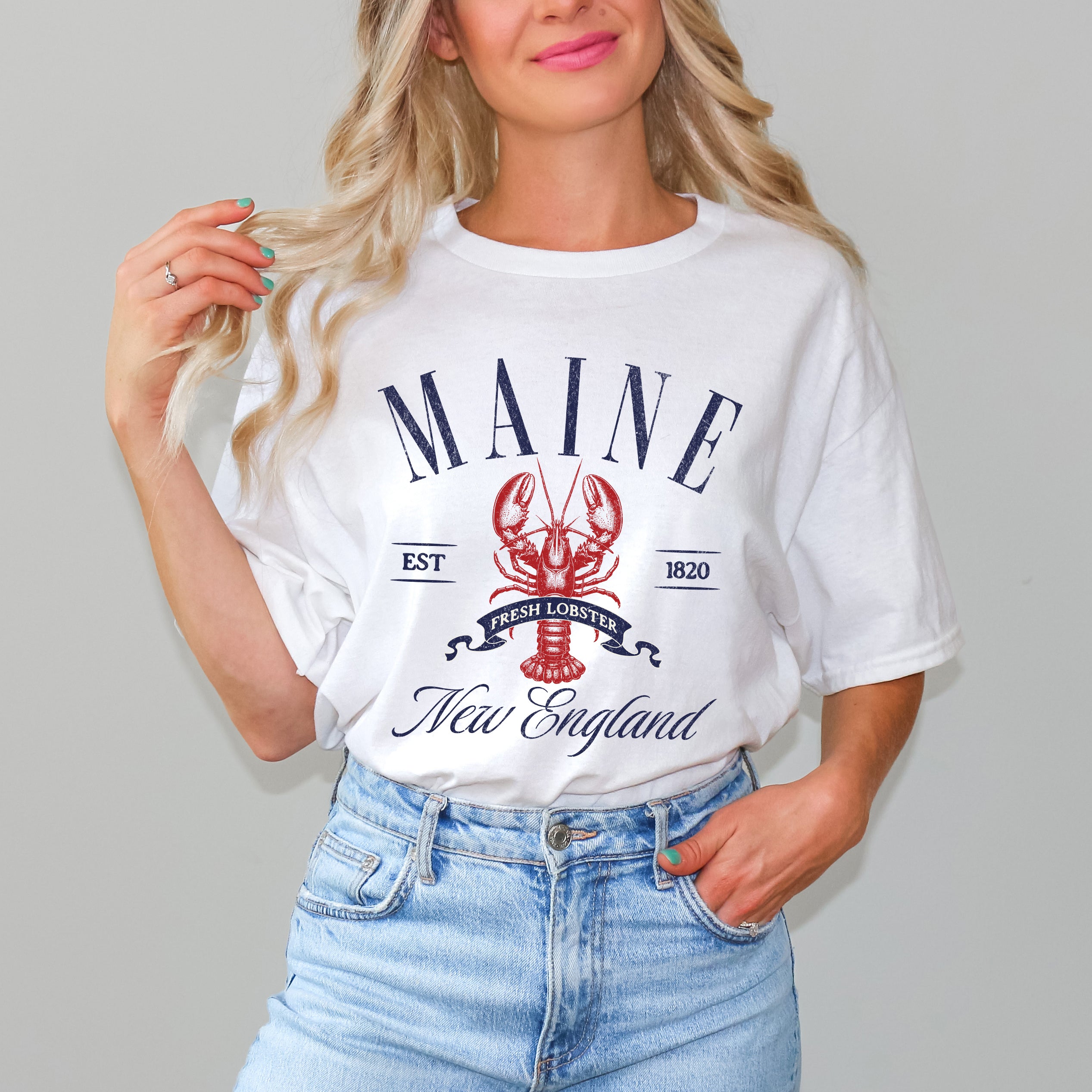 Maine New England | Short Sleeve Graphic Tee