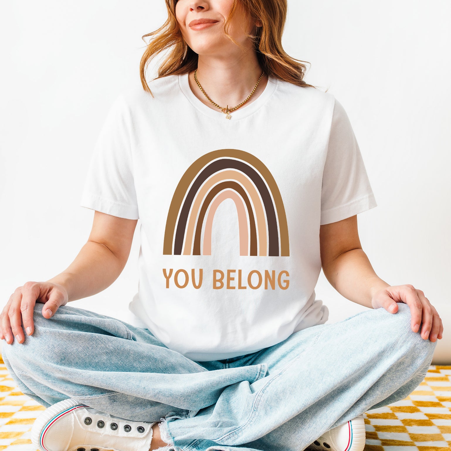 You Belong Rainbow | Short Sleeve Graphic Tee
