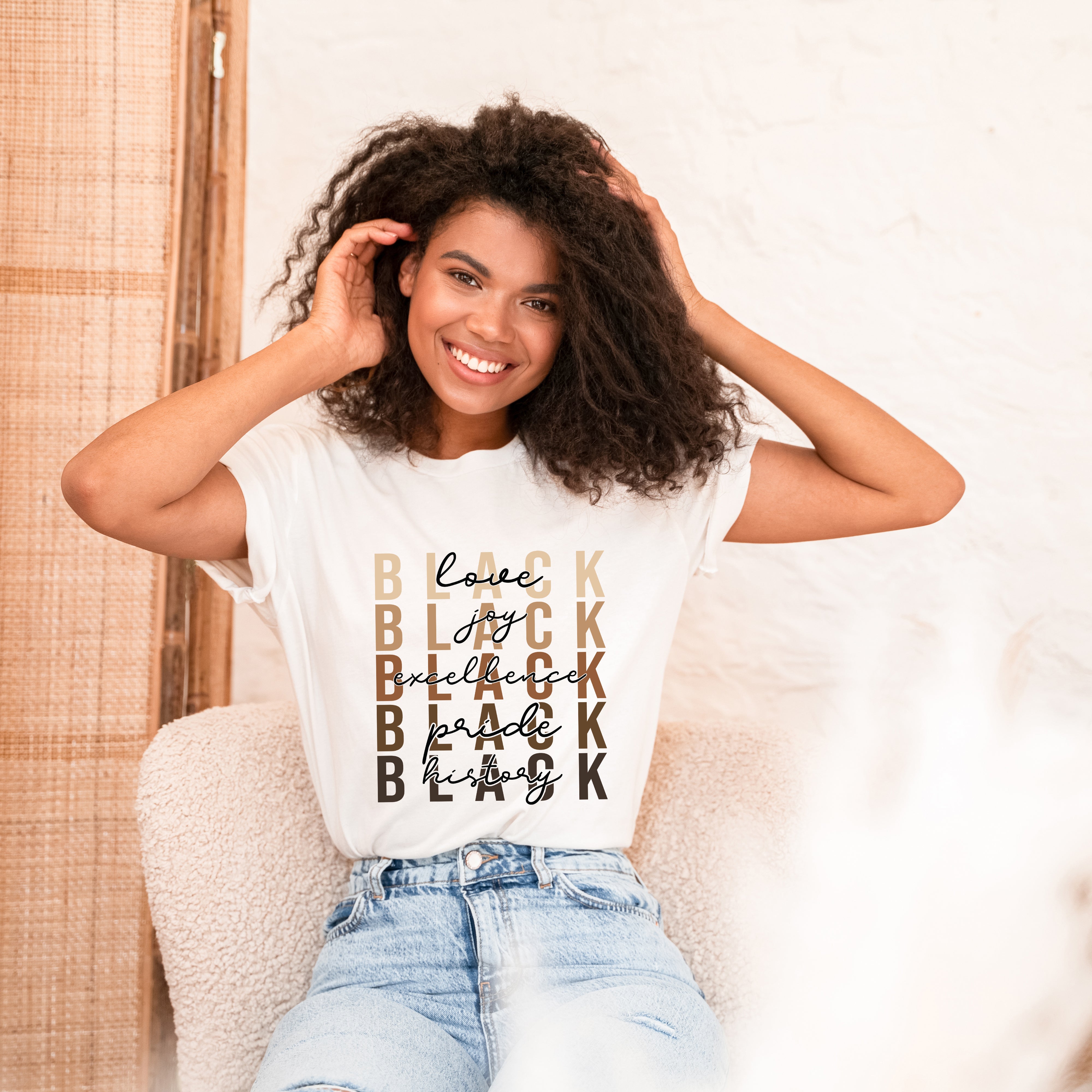 Love, Joy, Excellence, Pride, History | Short Sleeve Graphic Tee