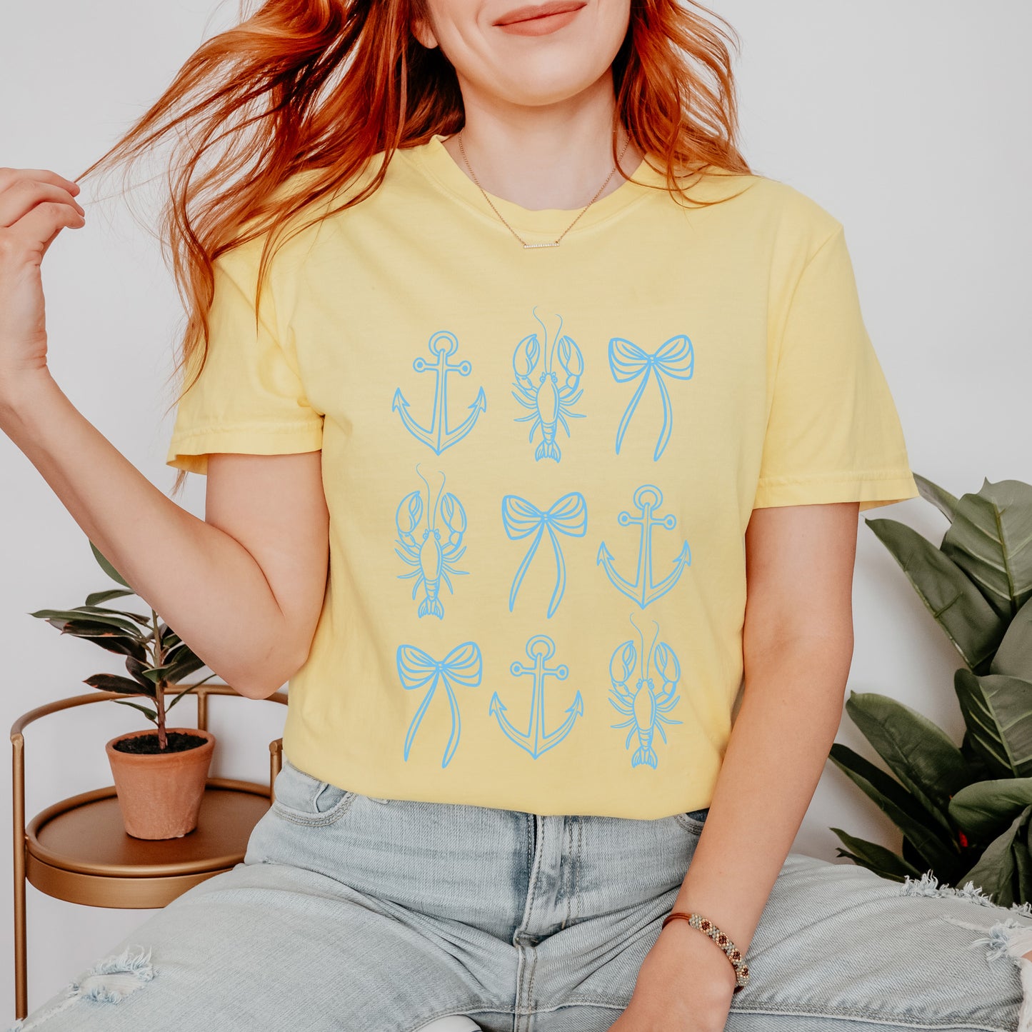 Nautical Elements | Garment Dyed Tee