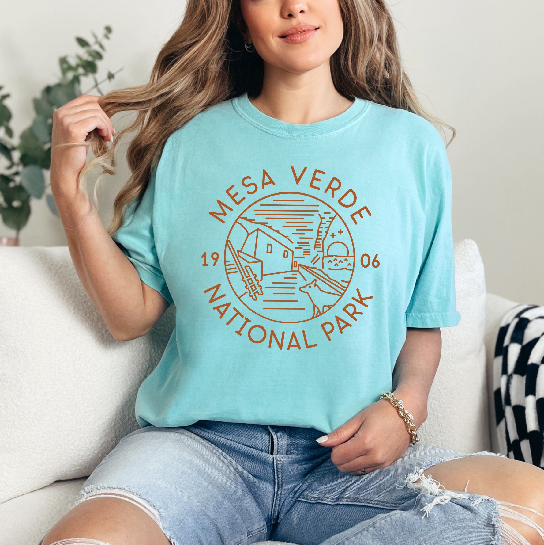 Mesa Verde National Park | Garment Dyed Short Sleeve Tee