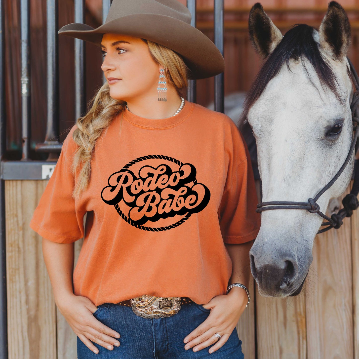 Rodeo Babe | Garment Dyed Tee
