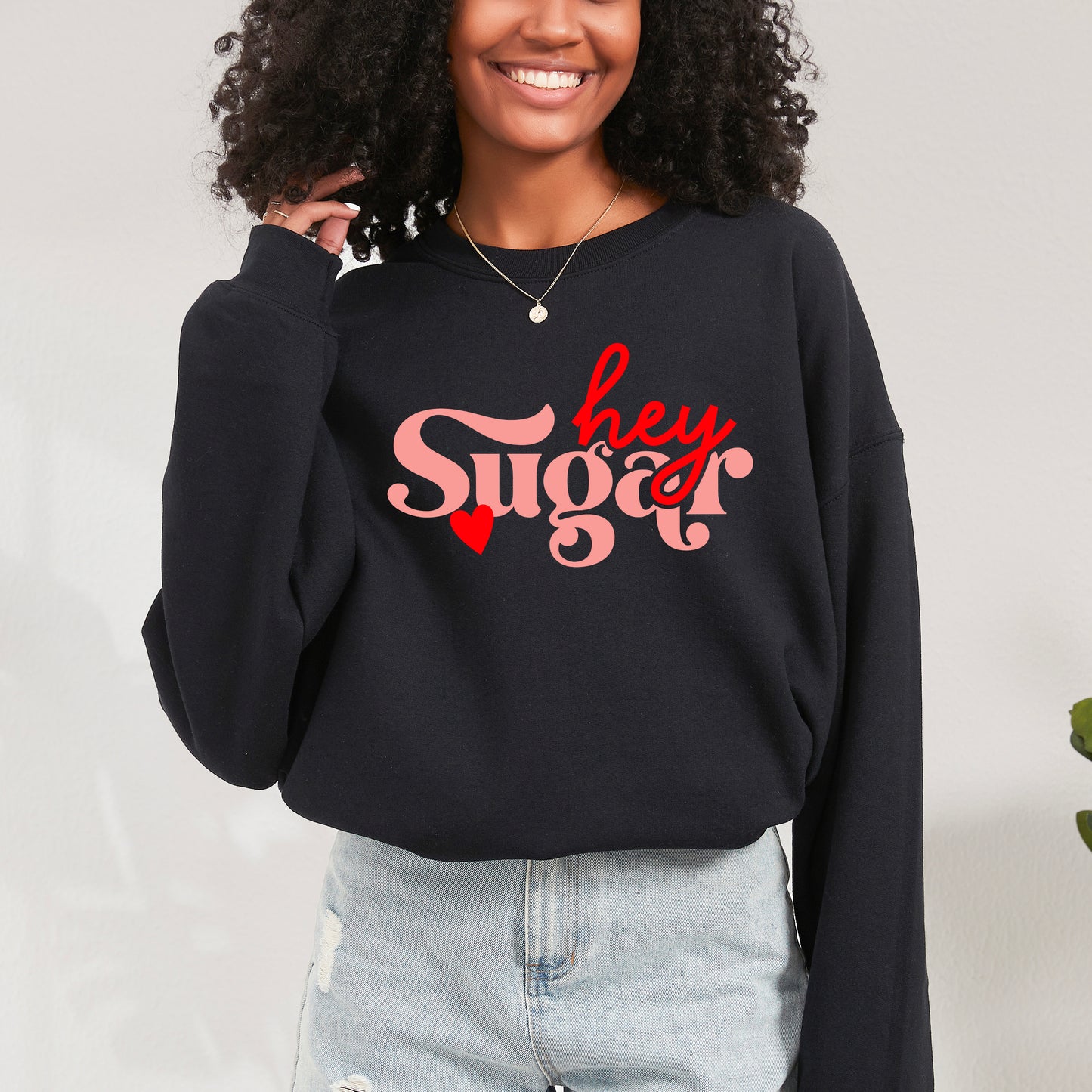 Hey Sugar Heart | Sweatshirt