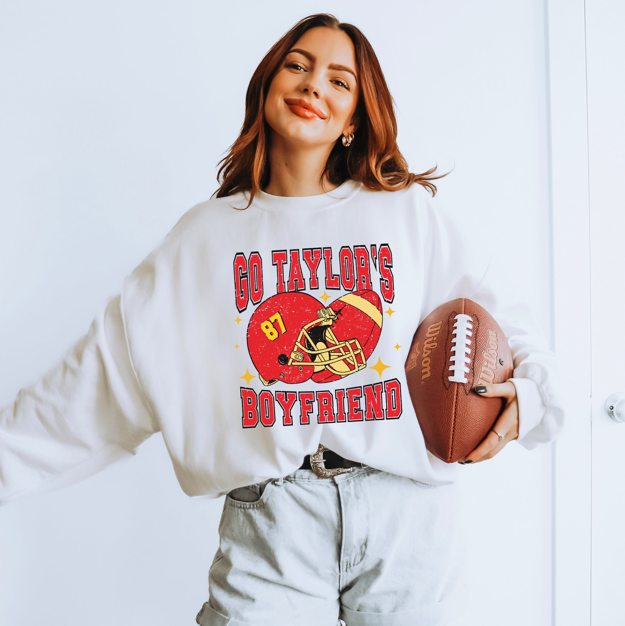 Go Taylor's Boyfriend Sparkle | Sweatshirt