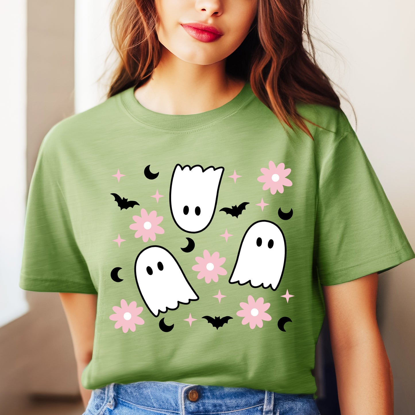 Ghost Flowers | Short Sleeve Crew Neck