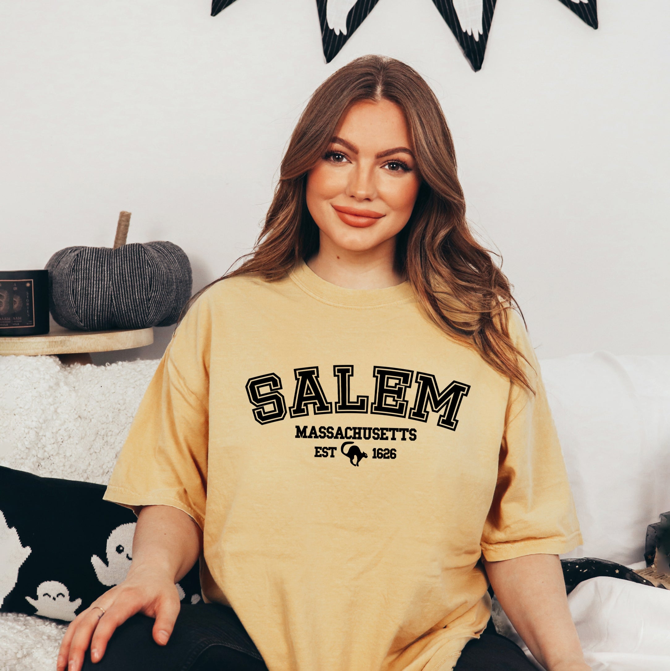 Salem Massachusetts | Garment Dyed Tee