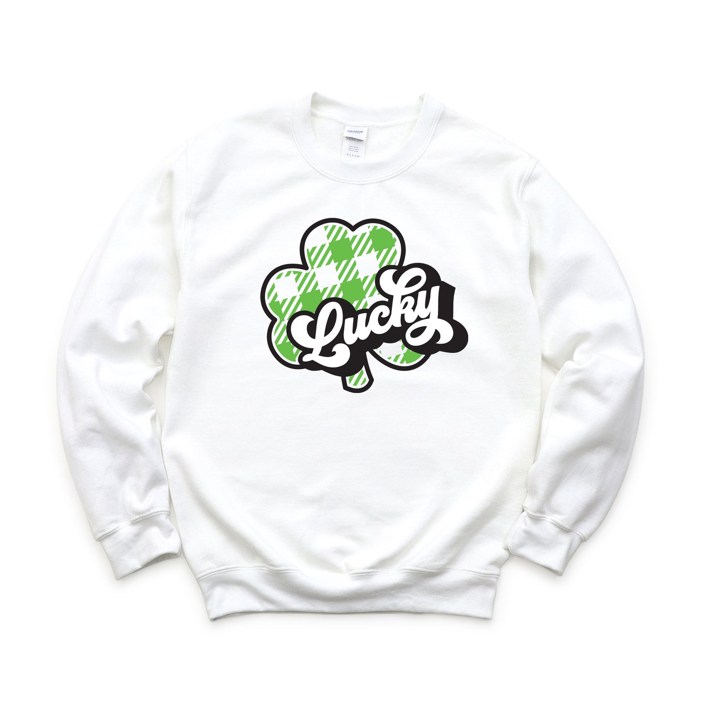 Buffalo Plaid Lucky | Sweatshirt
