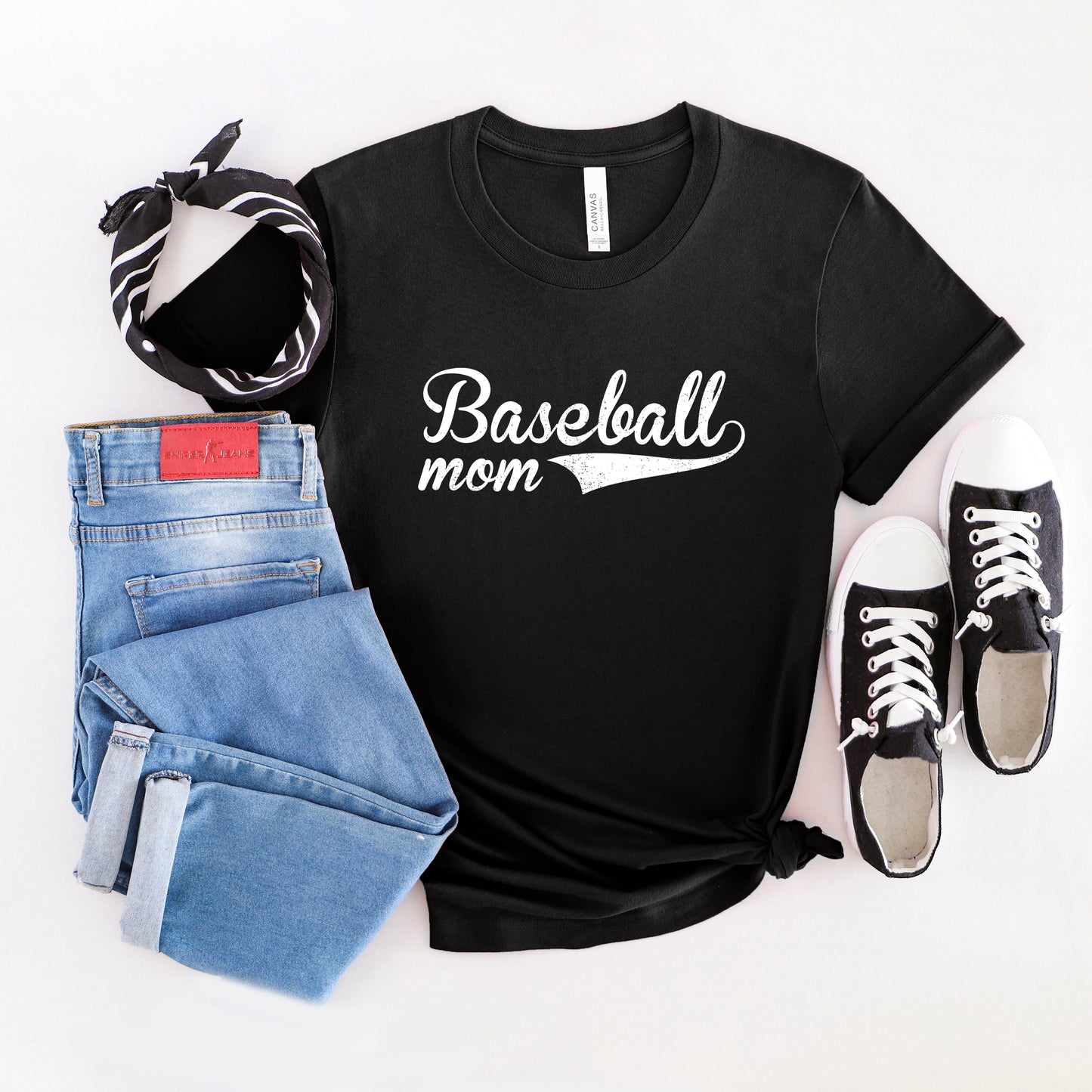 Baseball Mom | Short Sleeve Graphic Tee