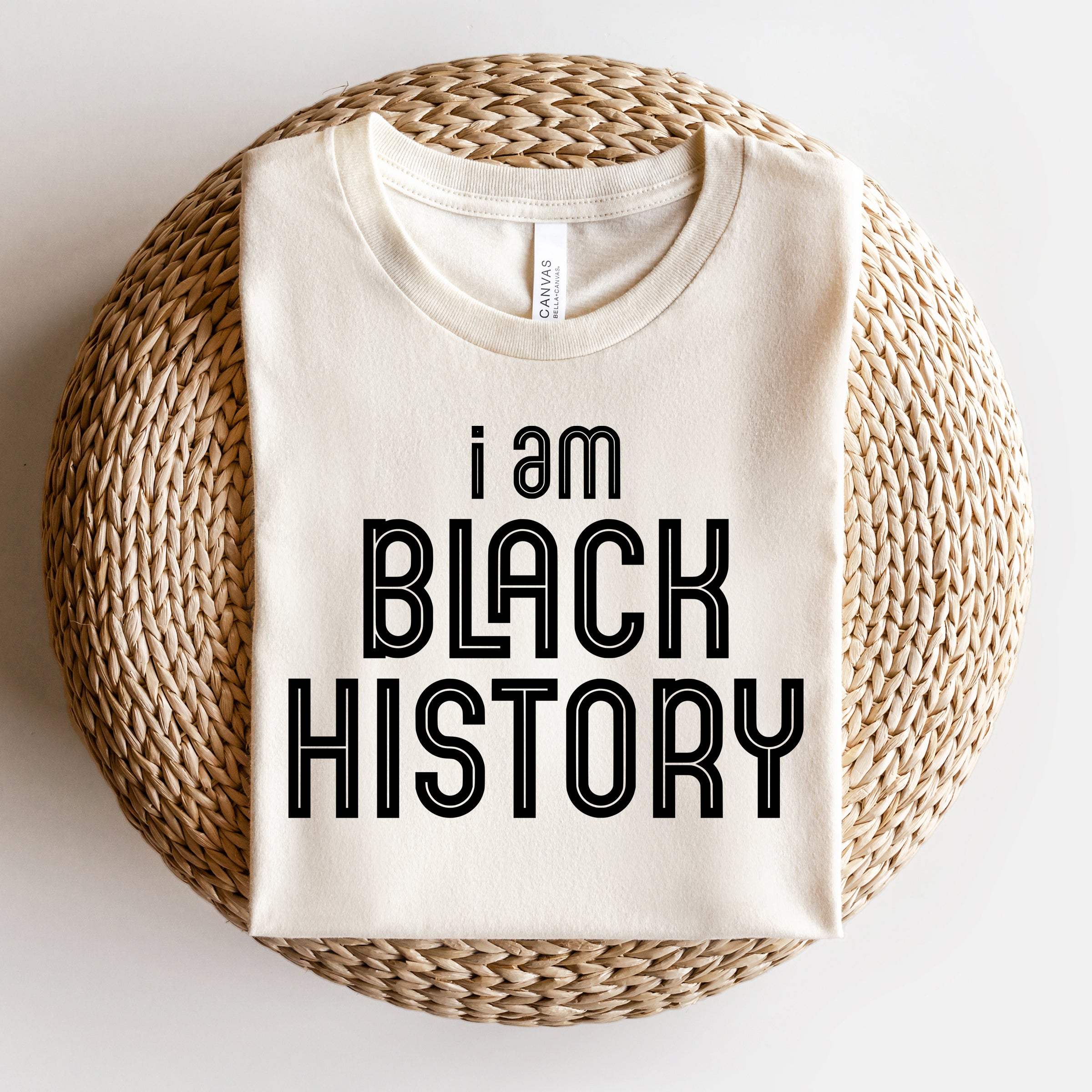 I Am Black History | Short Sleeve Graphic Tee