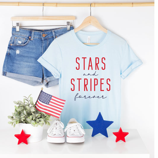 Stars and Stripes Forever | Short Sleeve Graphic Tee