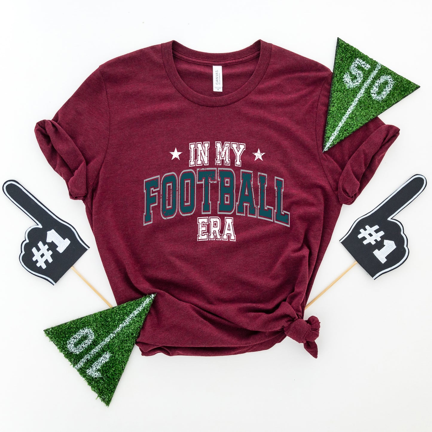 In My Football Era - Green | Short Sleeve Graphic Tee