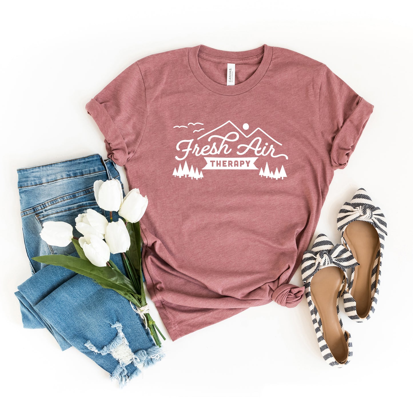 Fresh Air Therapy | Short Sleeve Graphic Tee