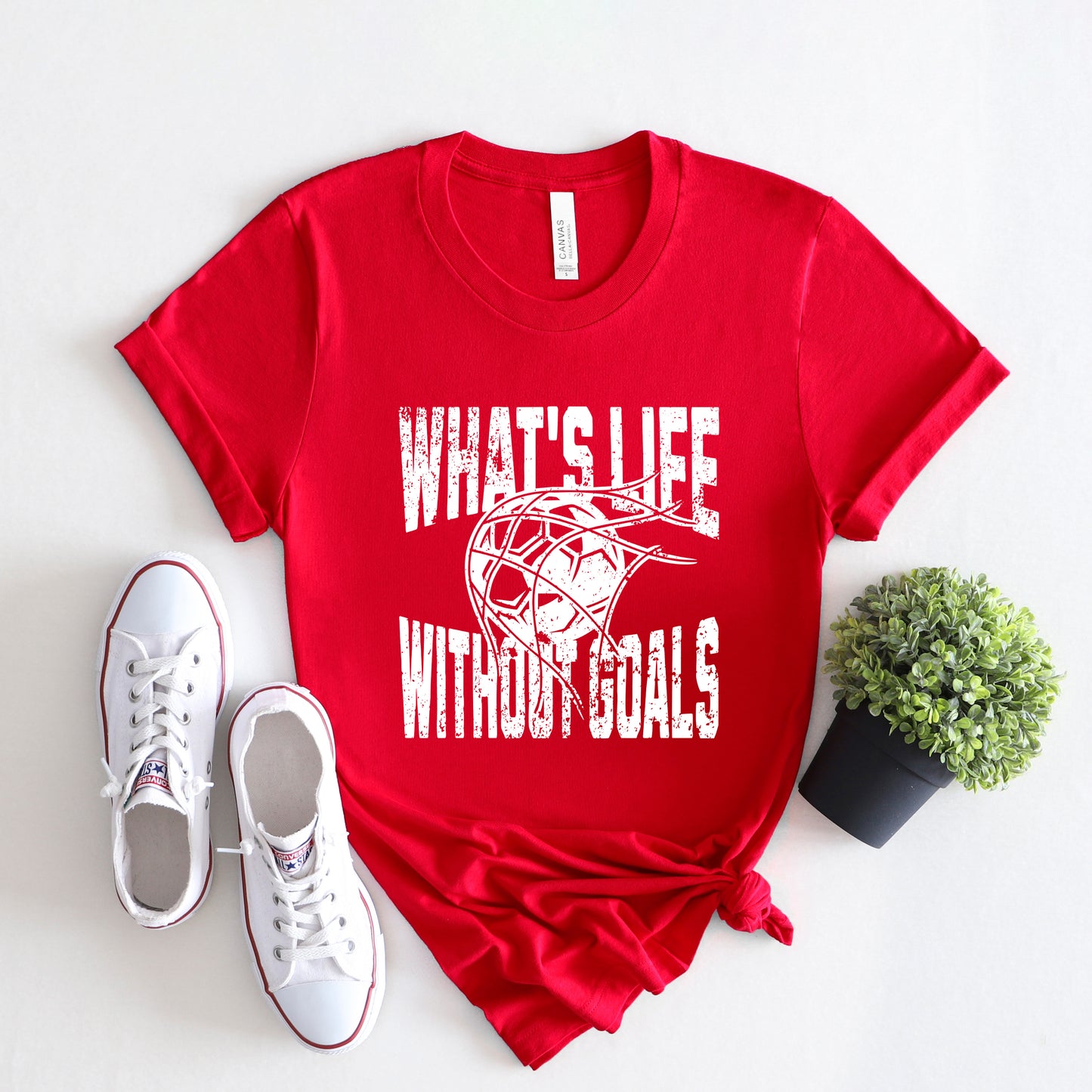 What's Life Without Goals | Short Sleeve Graphic Tee