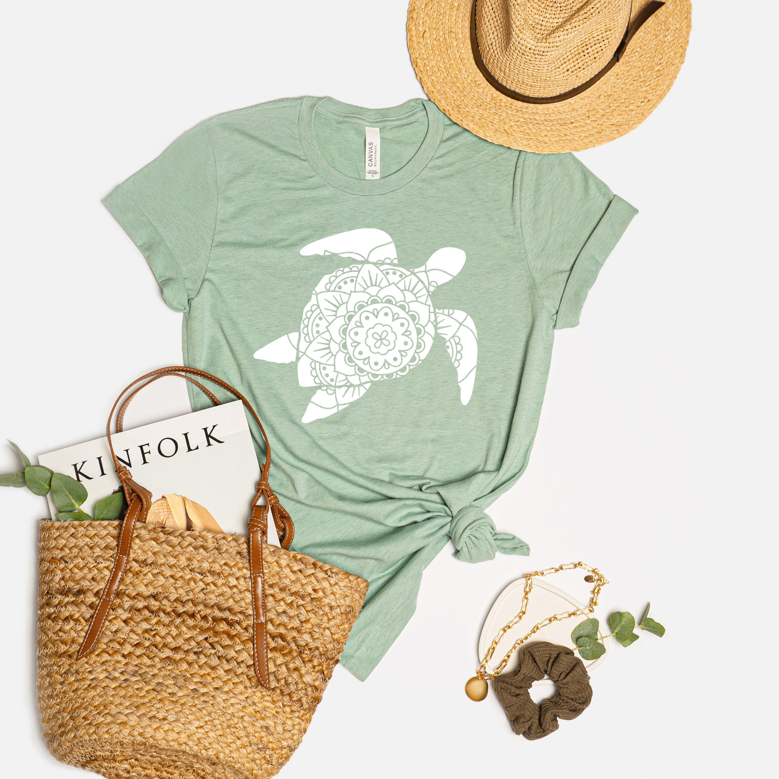 Turtle Mandala | Short Sleeve Graphic Tee