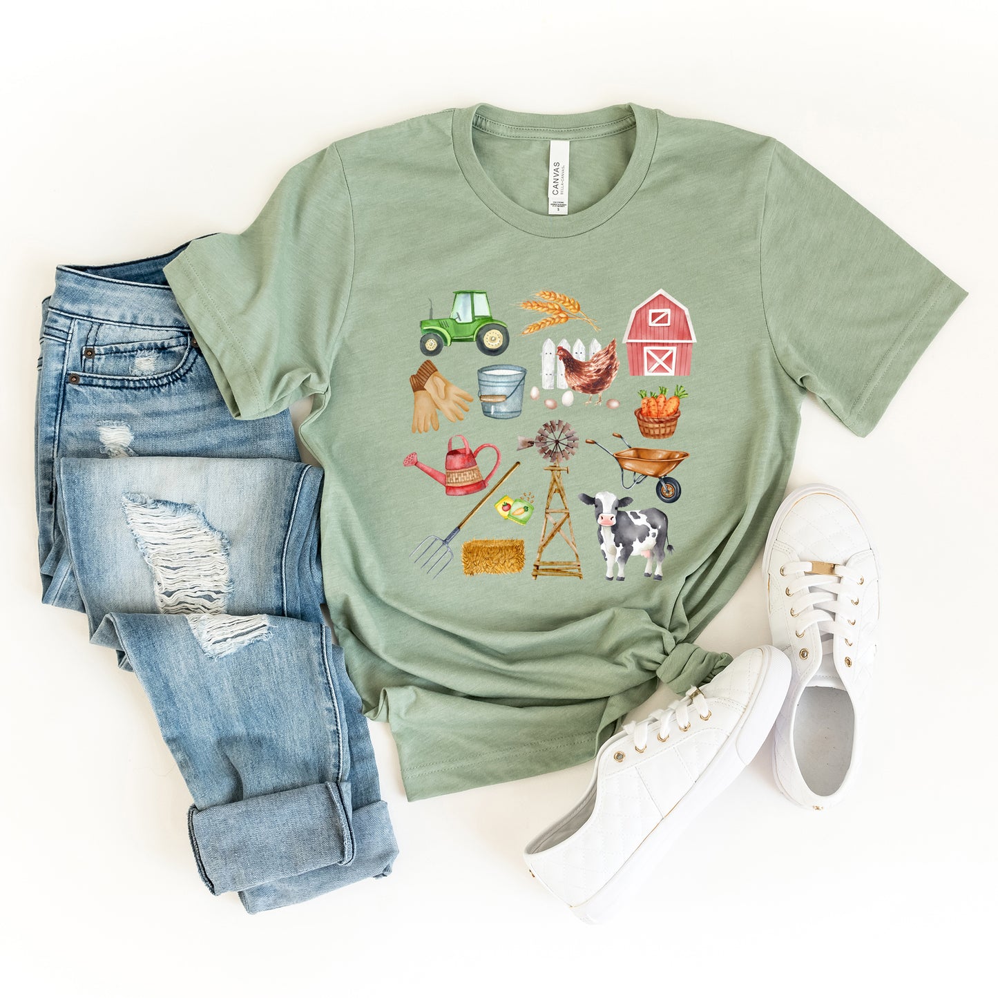 Farming Chart | Short Sleeve Crewneck