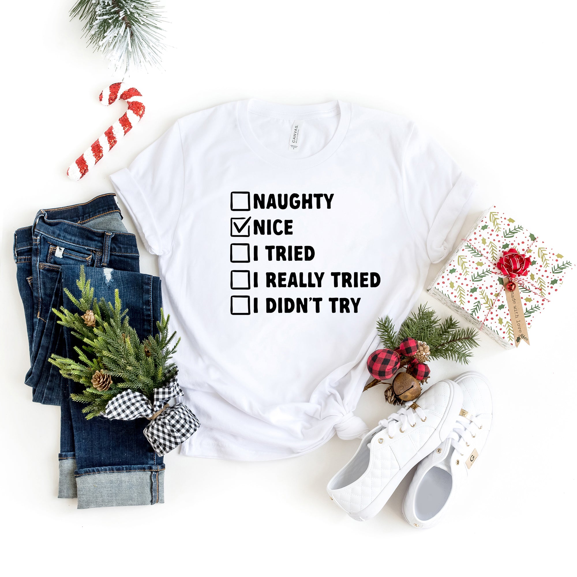 Nice-Nice List | Short Sleeve Graphic Tee