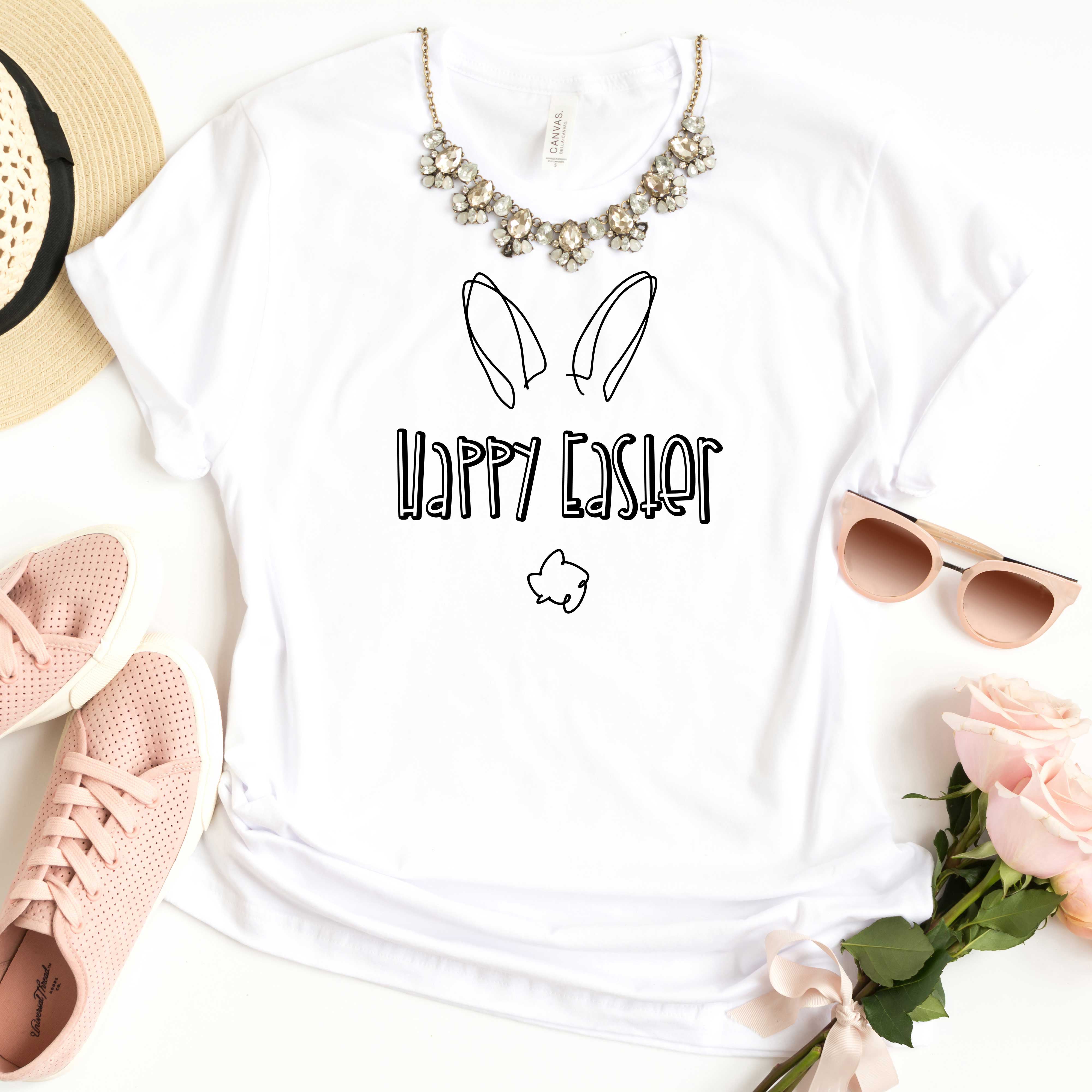 Happy Easter | Short Sleeve Graphic Tee