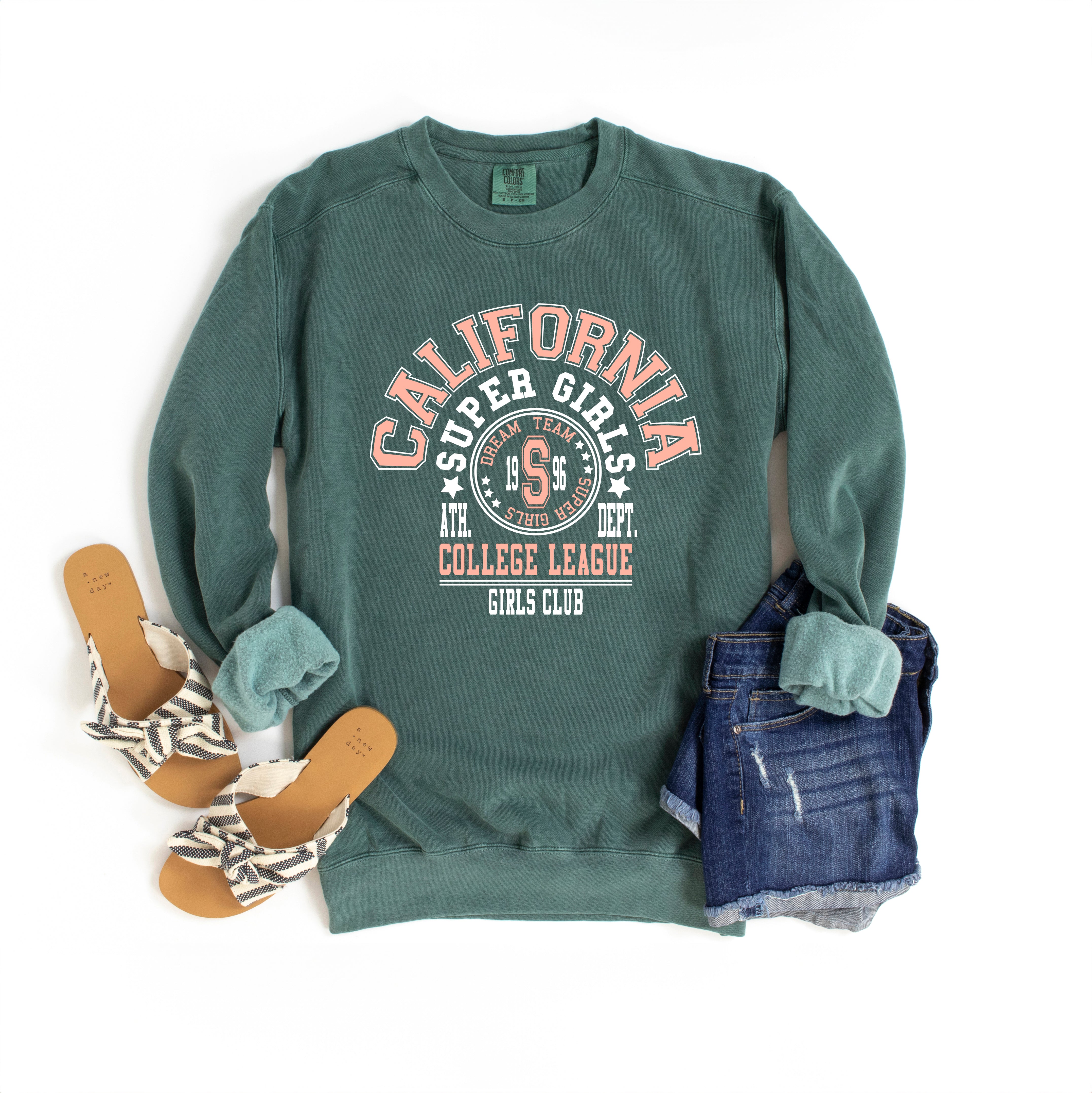 California Girls Club | Garment Dyed Sweatshirt