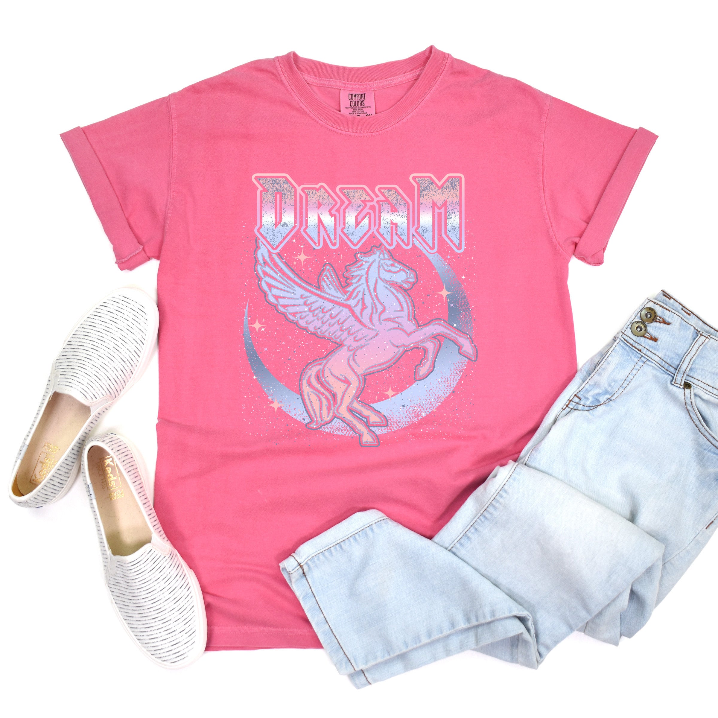 Dream Unicorn | Garment Dyed Short Sleeve Tee