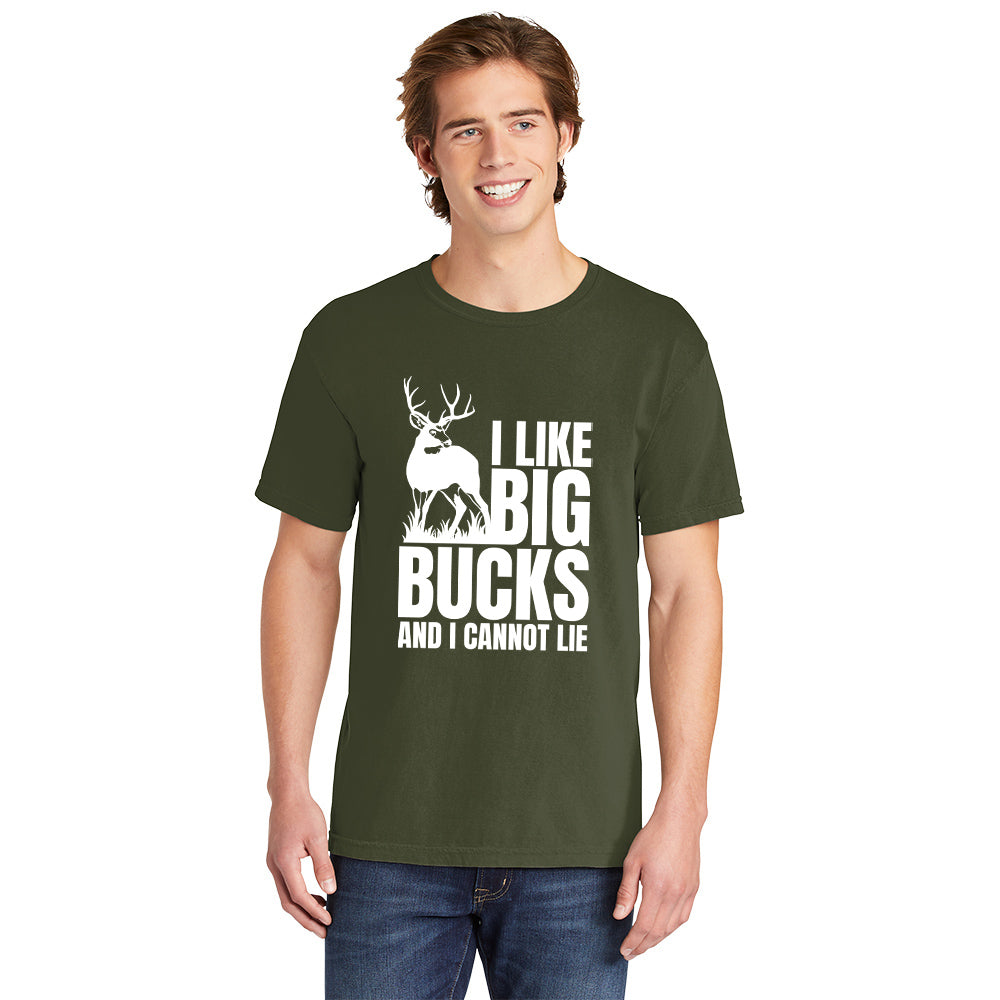 I Like Big Bucks | Men's Garment Dyed Tee
