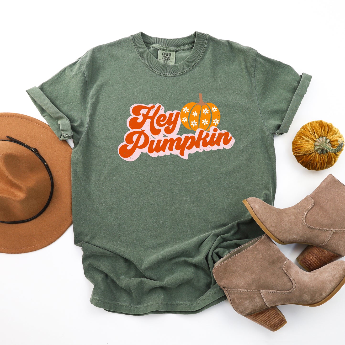 Hey Pumpkin Pumpkin | Garment Dyed Tee