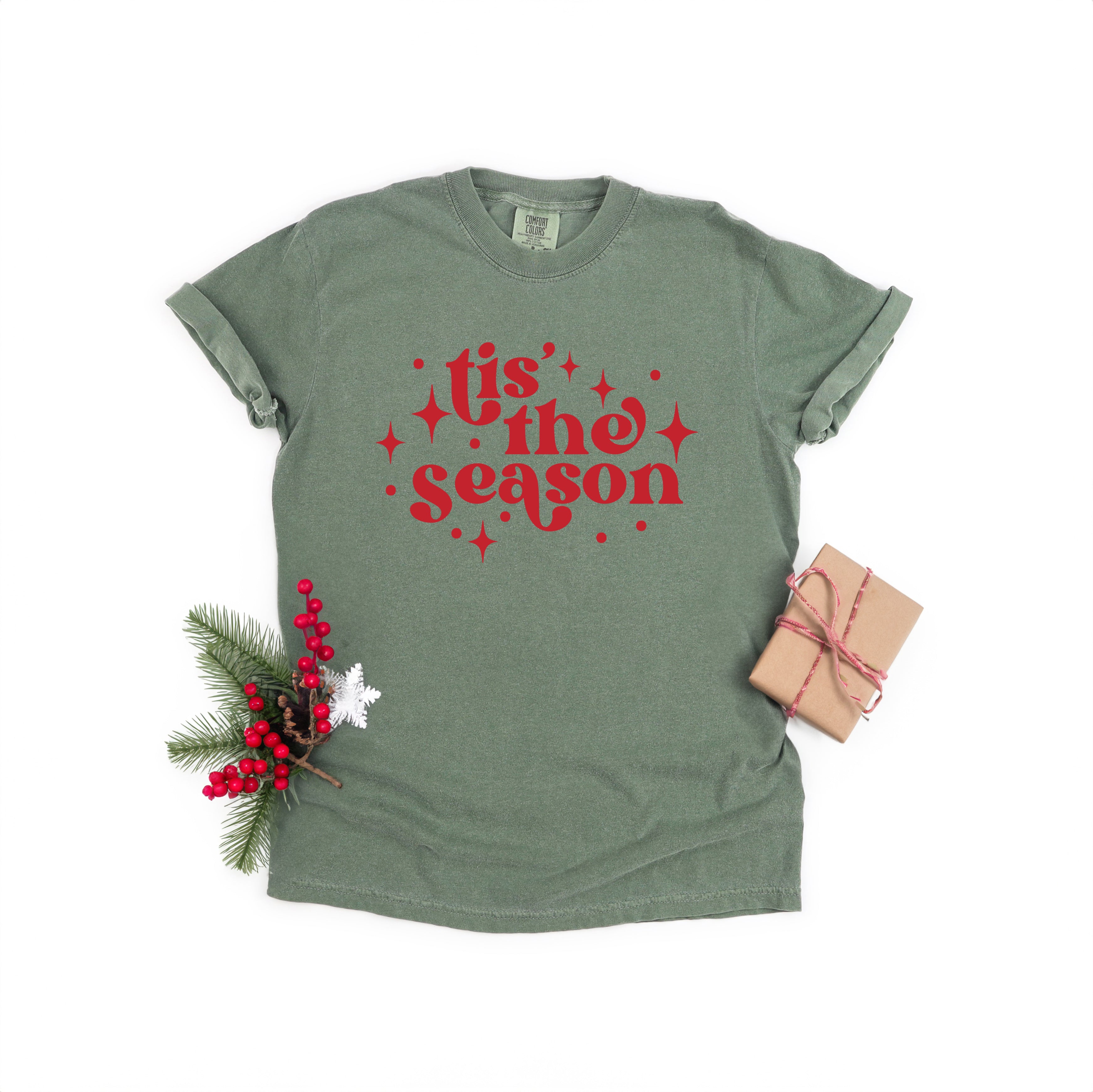 Whimsical Tis The Season | Garment Dyed Tee