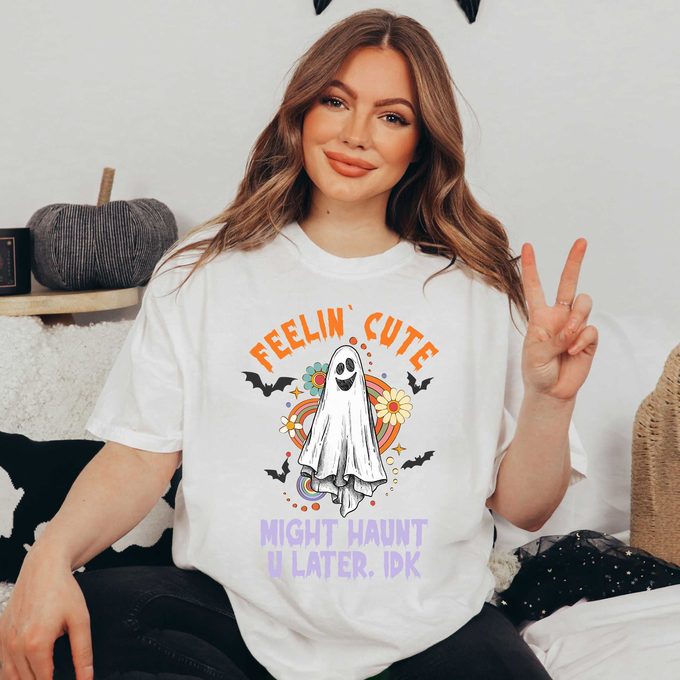 Might Haunt U Later | Garment Dyed Tee