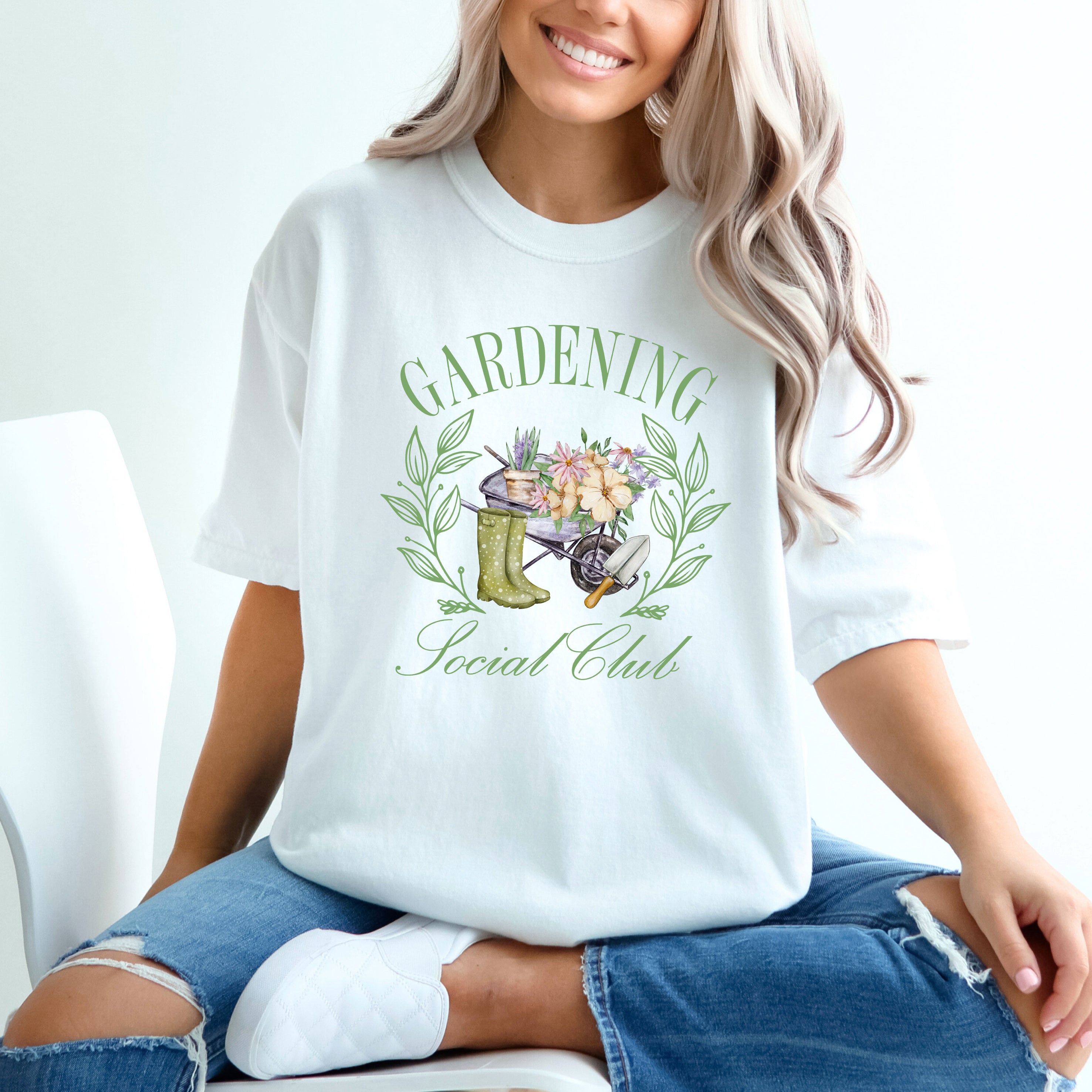 Gardening Social Club | Garment Dyed Short Sleeve Tee