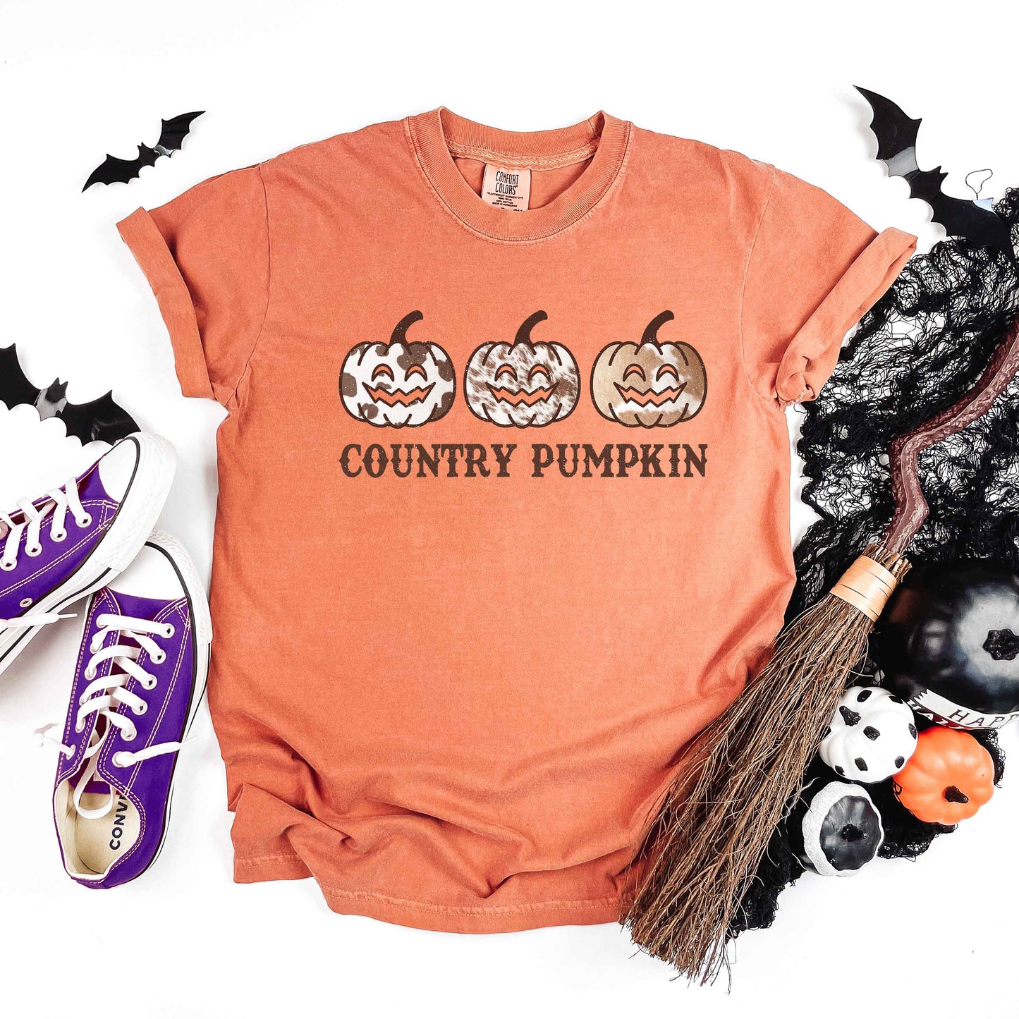 Country Pumpkin | Garment Dyed Tee