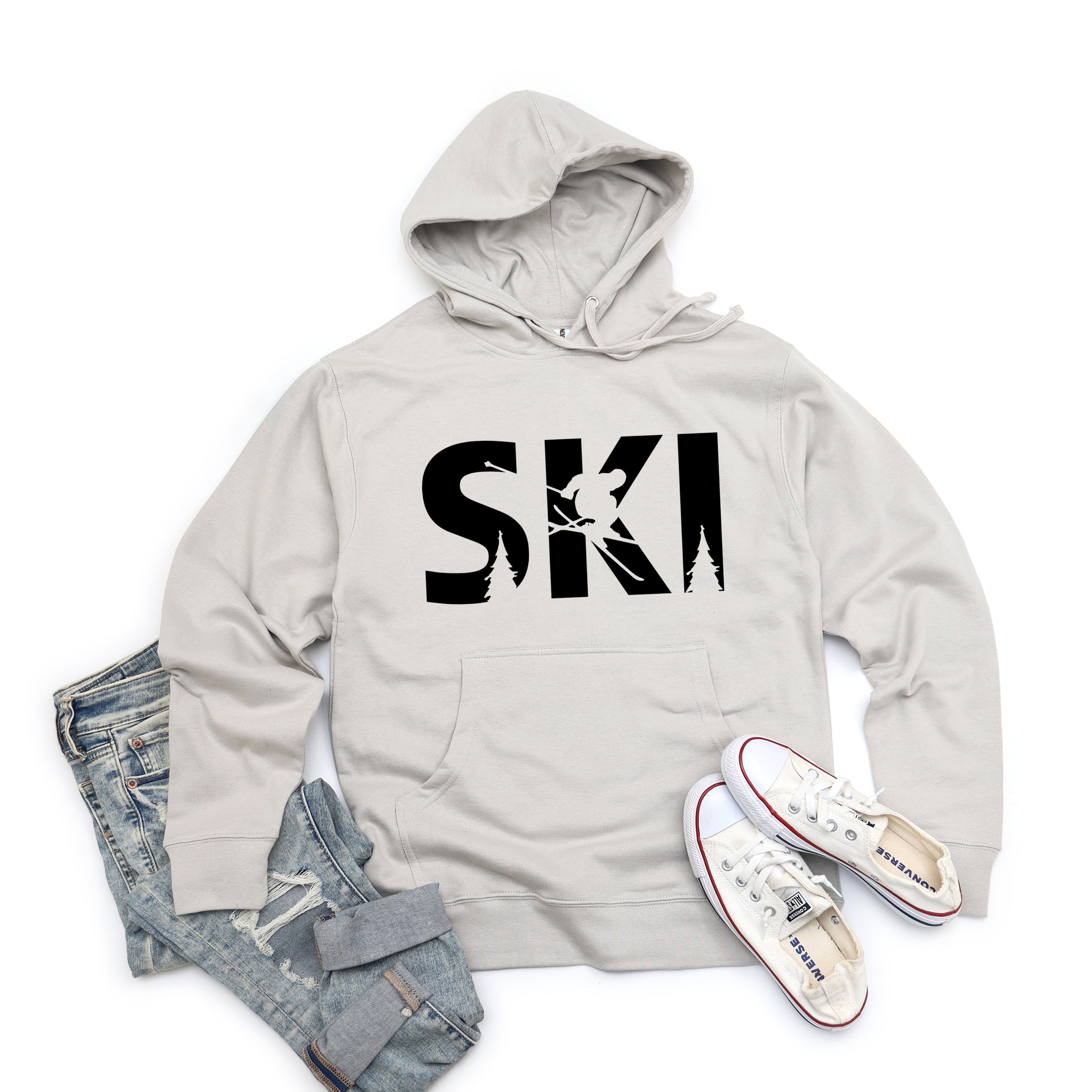 Ski With Trees | Hoodie