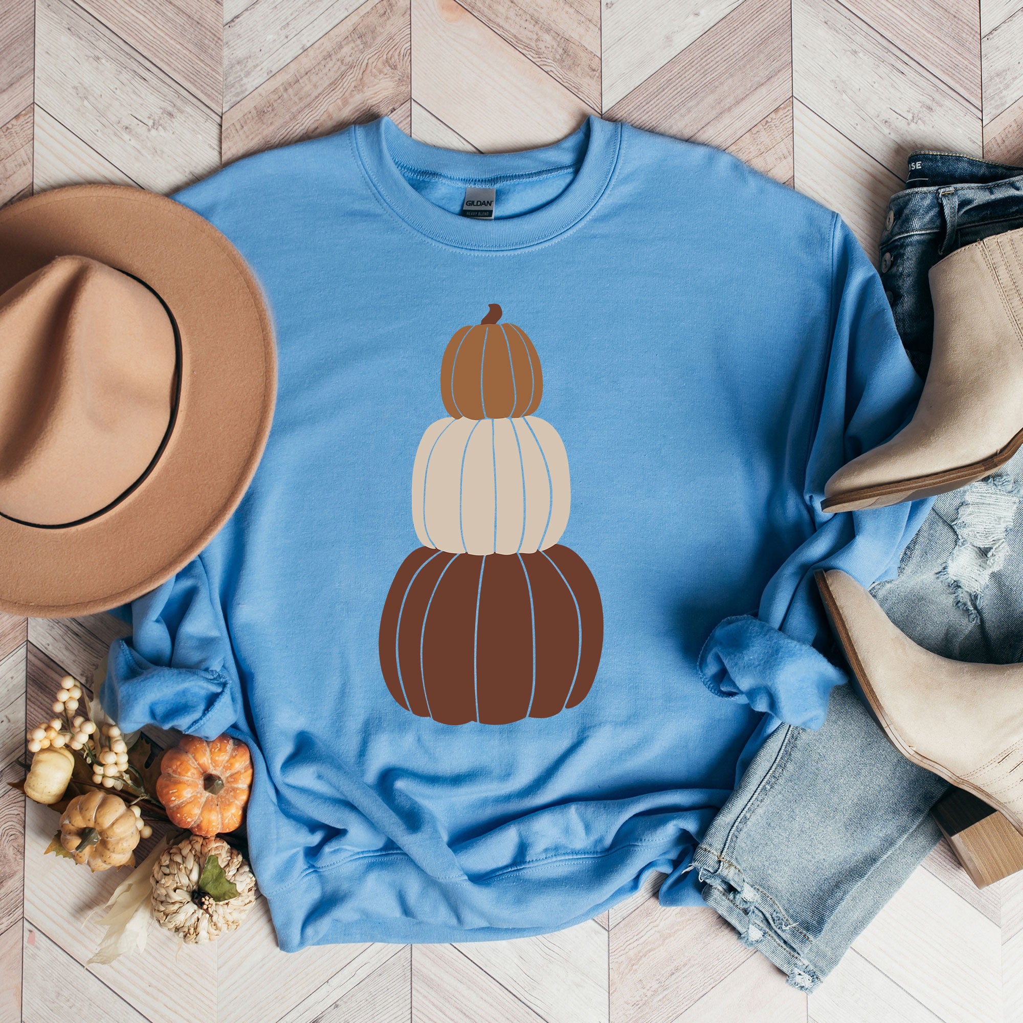 Pumpkins Stacked | Sweatshirt