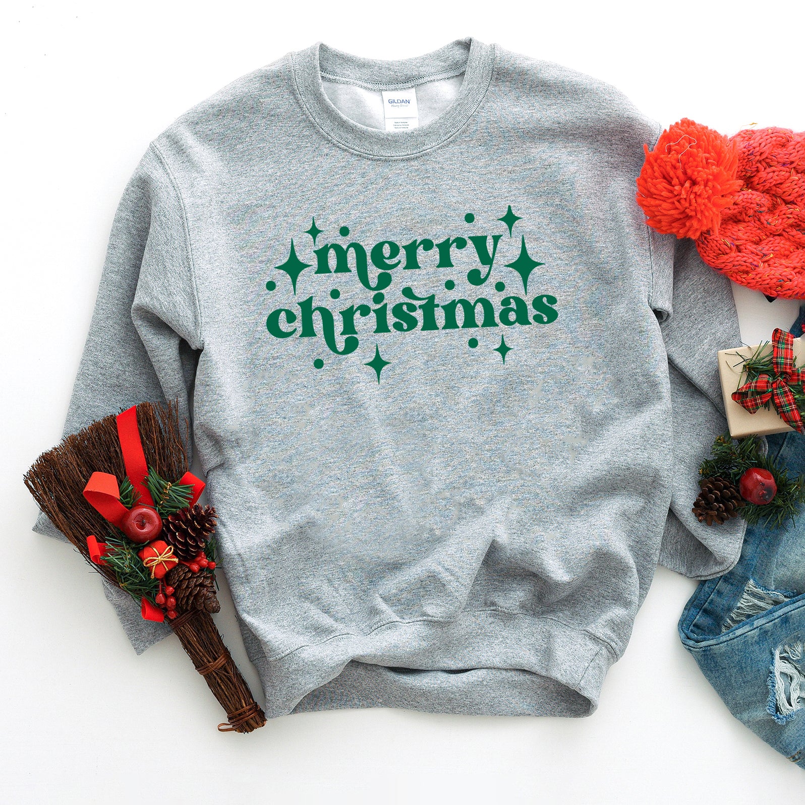 Whimsical Merry Christmas | Sweatshirt
