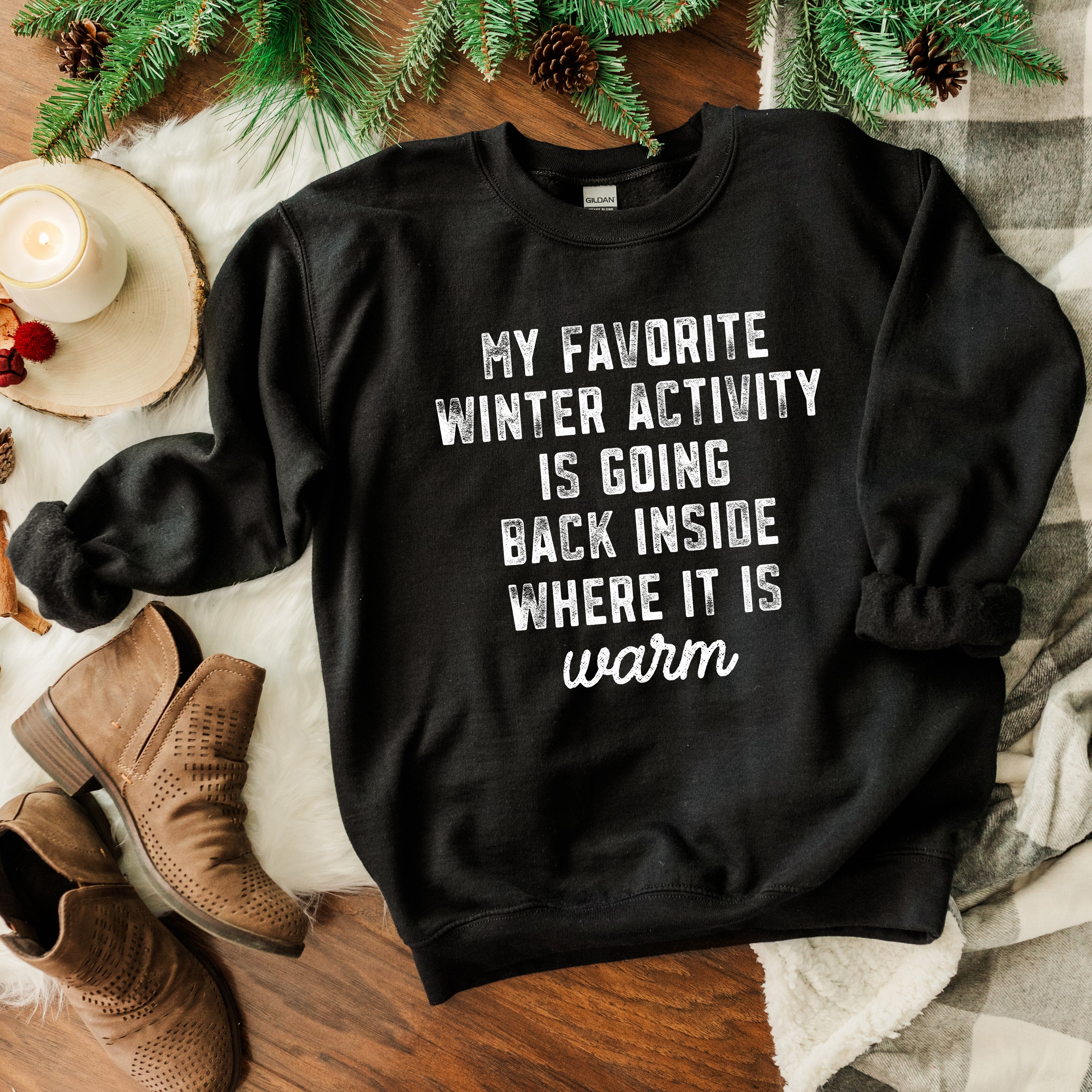 My Favorite Winter Activity | Sweatshirt