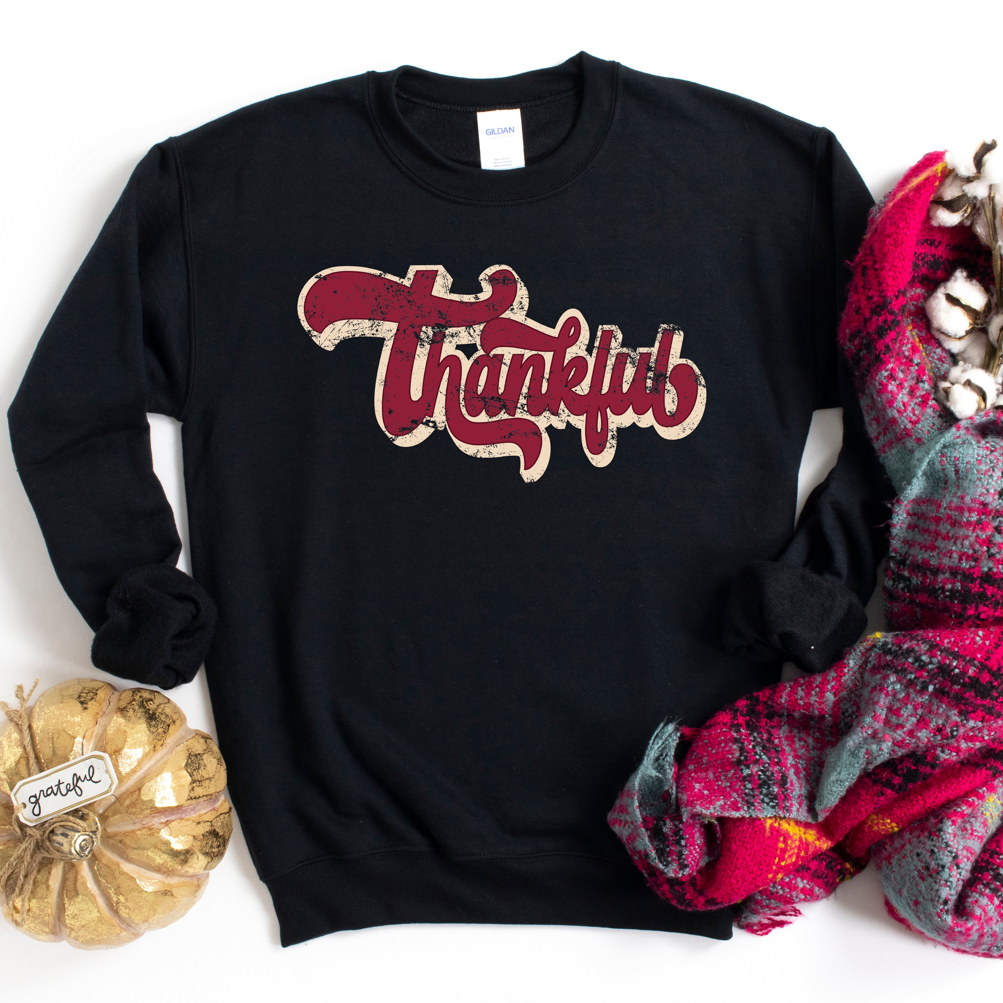 Thankful Retro | Sweatshirt