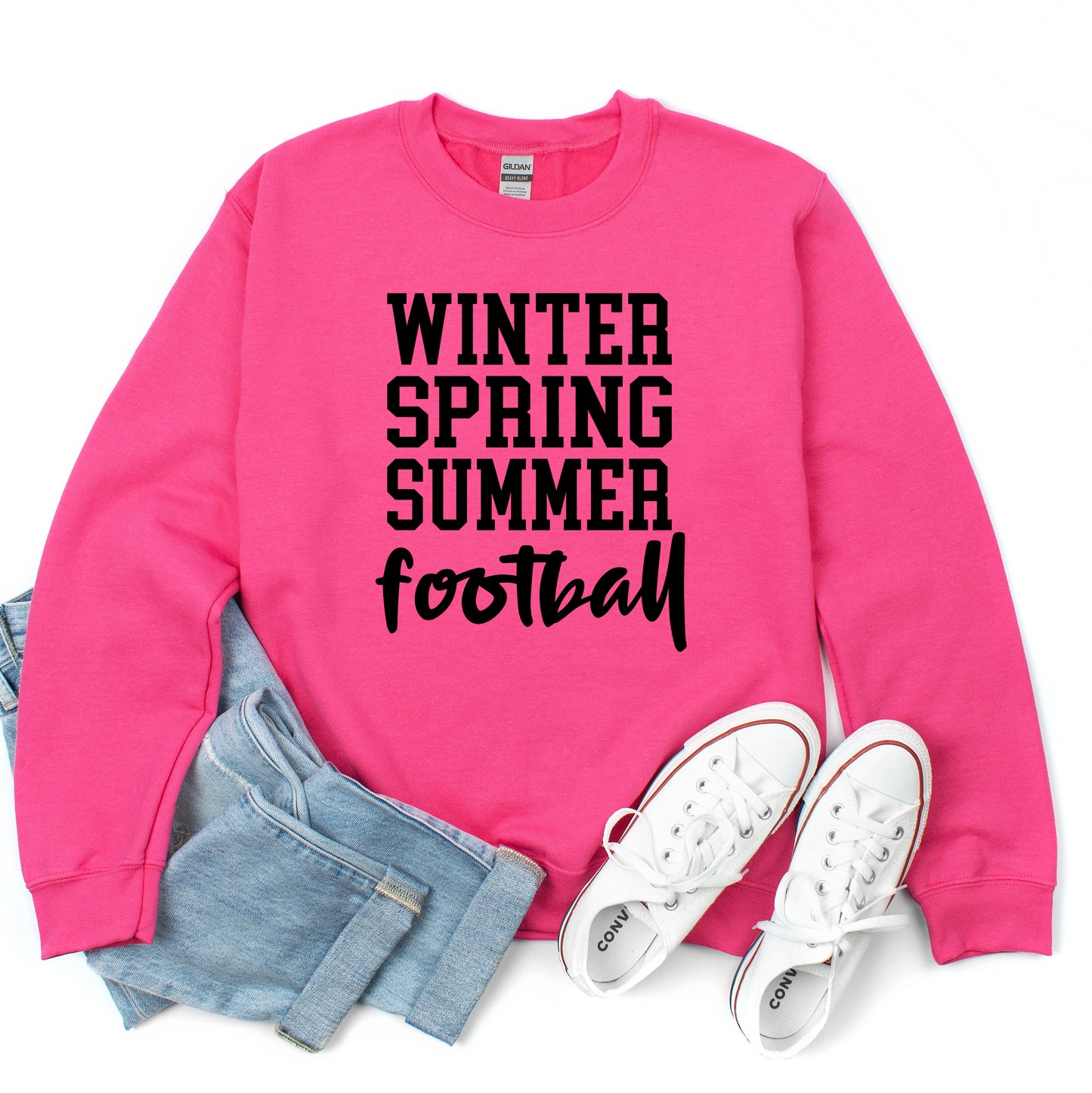 Winter Spring Summer Football | Sweatshirt