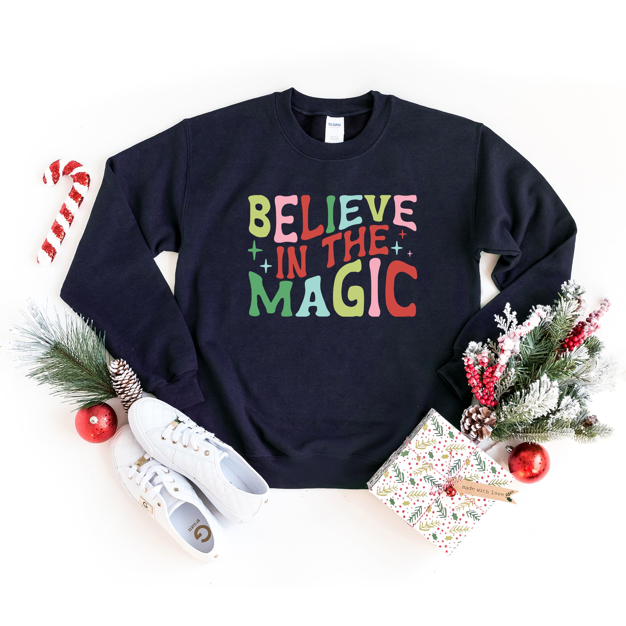 Believe In The Magic Colorful | Sweatshirt