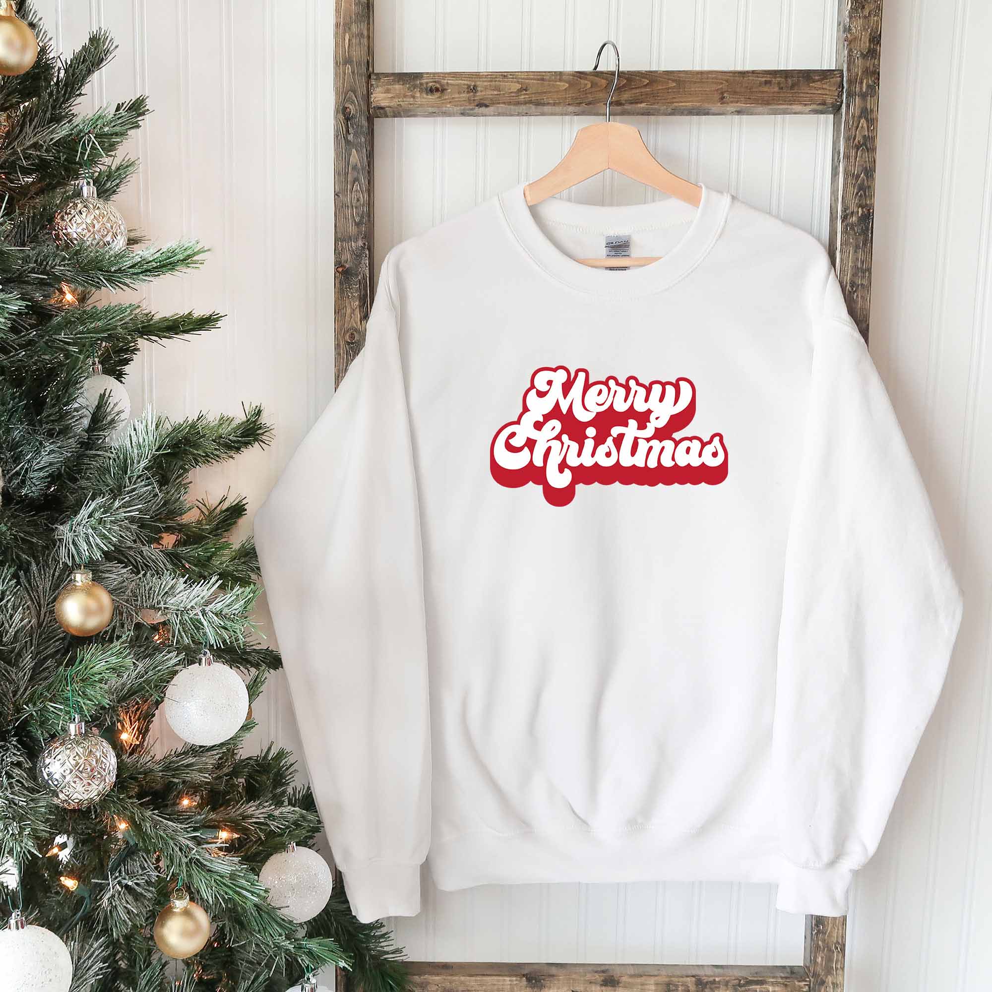 Retro Merry Christmas | Sweatshirt