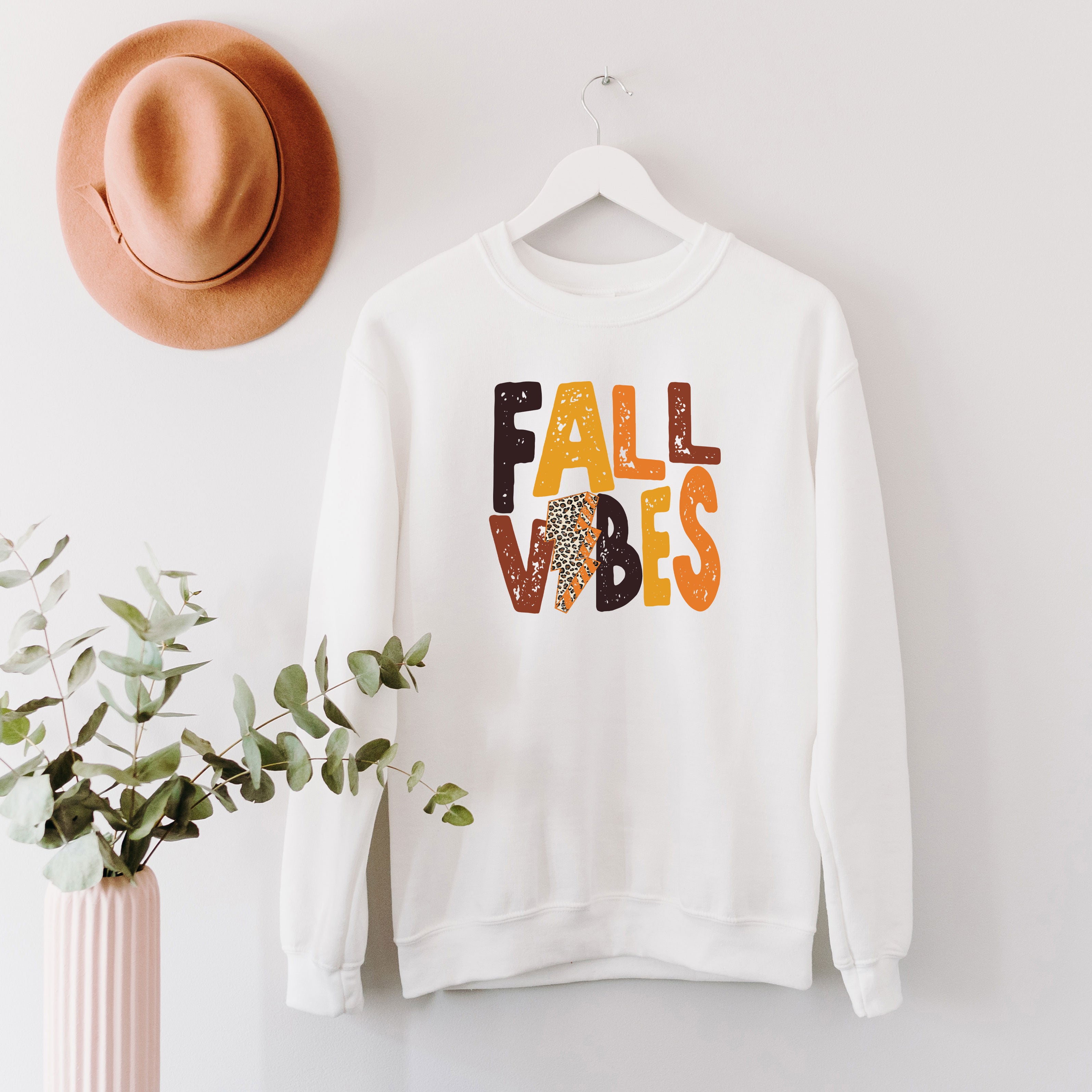 Fall Vibes Lightning Bolt | Sweatshirt