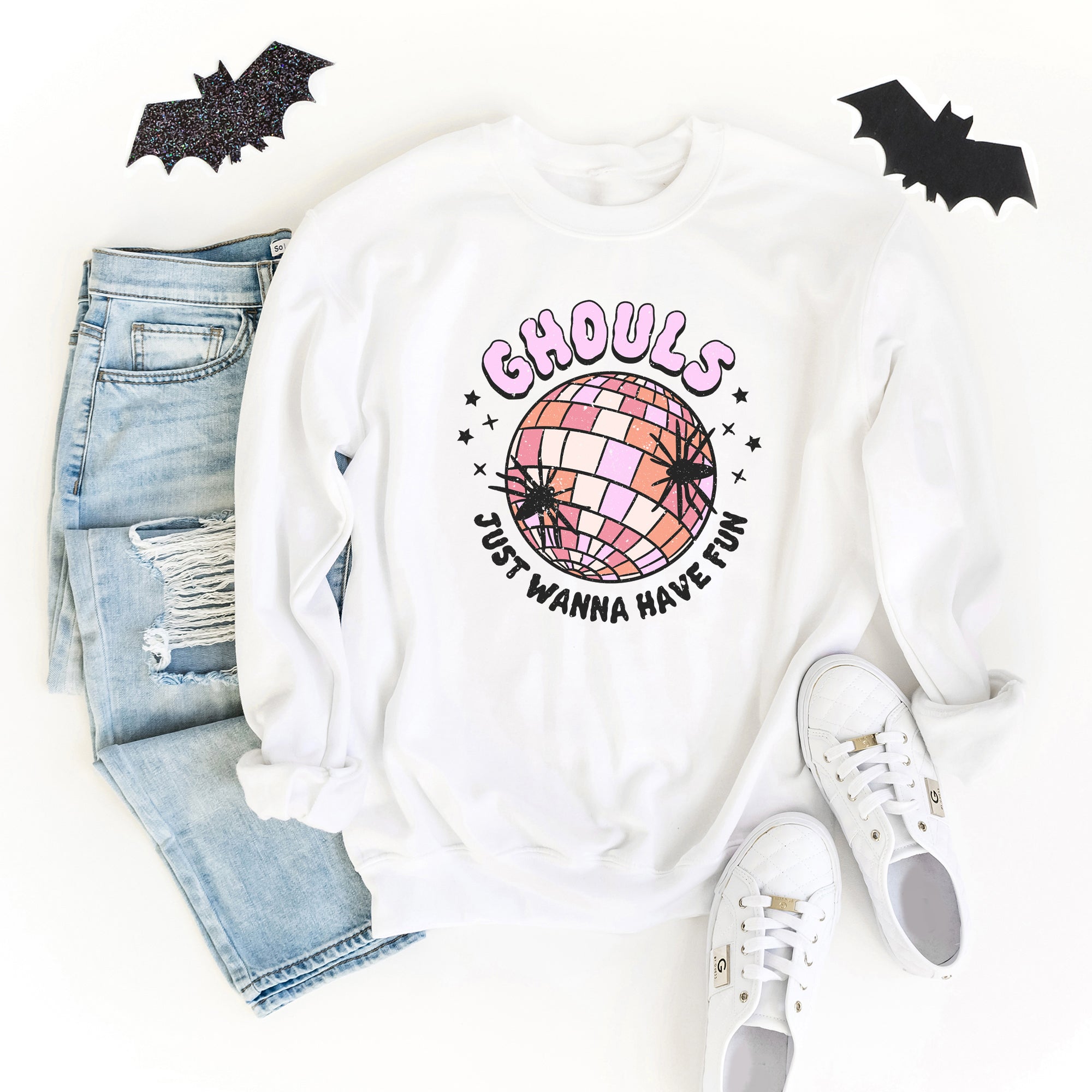 Ghouls Disco Ball | Sweatshirt