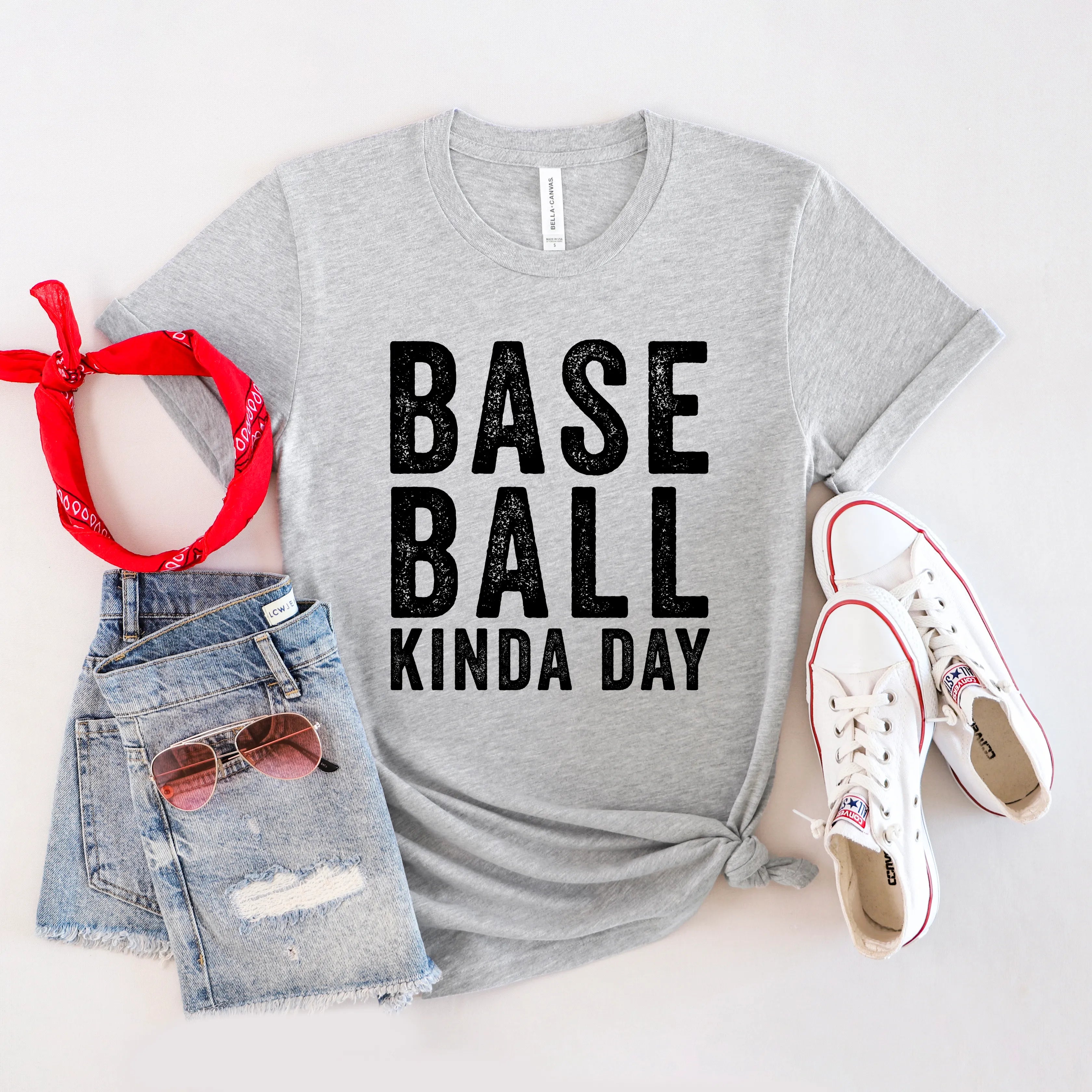 Baseball Kinda Day | Short Sleeve Graphic Tee