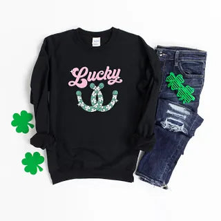 Lucky Horseshoes | Sweatshirt