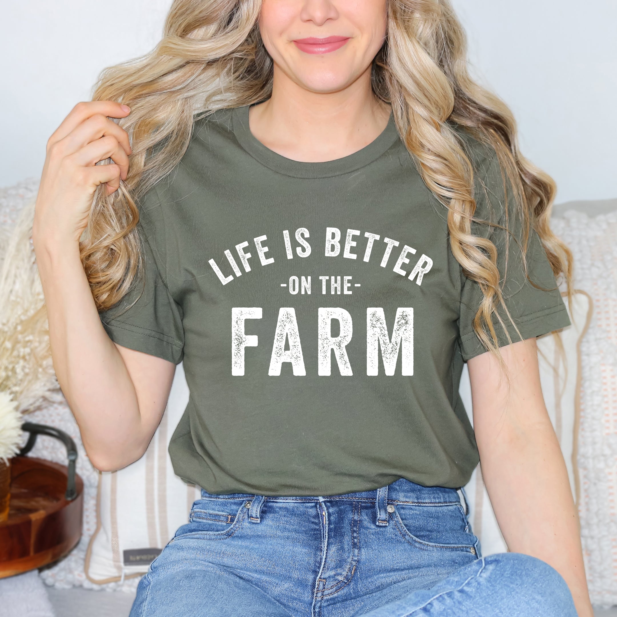 Life Is Better On The Farm | Short Sleeve Graphic Tee